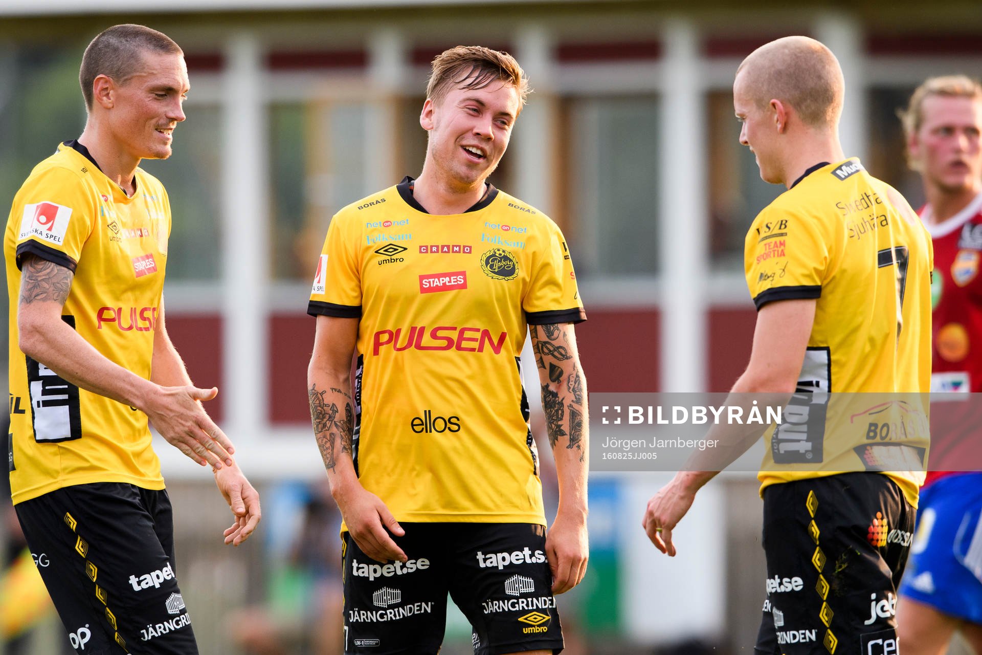 Elfsborgs Daniel Gustavsson (h) jublar
