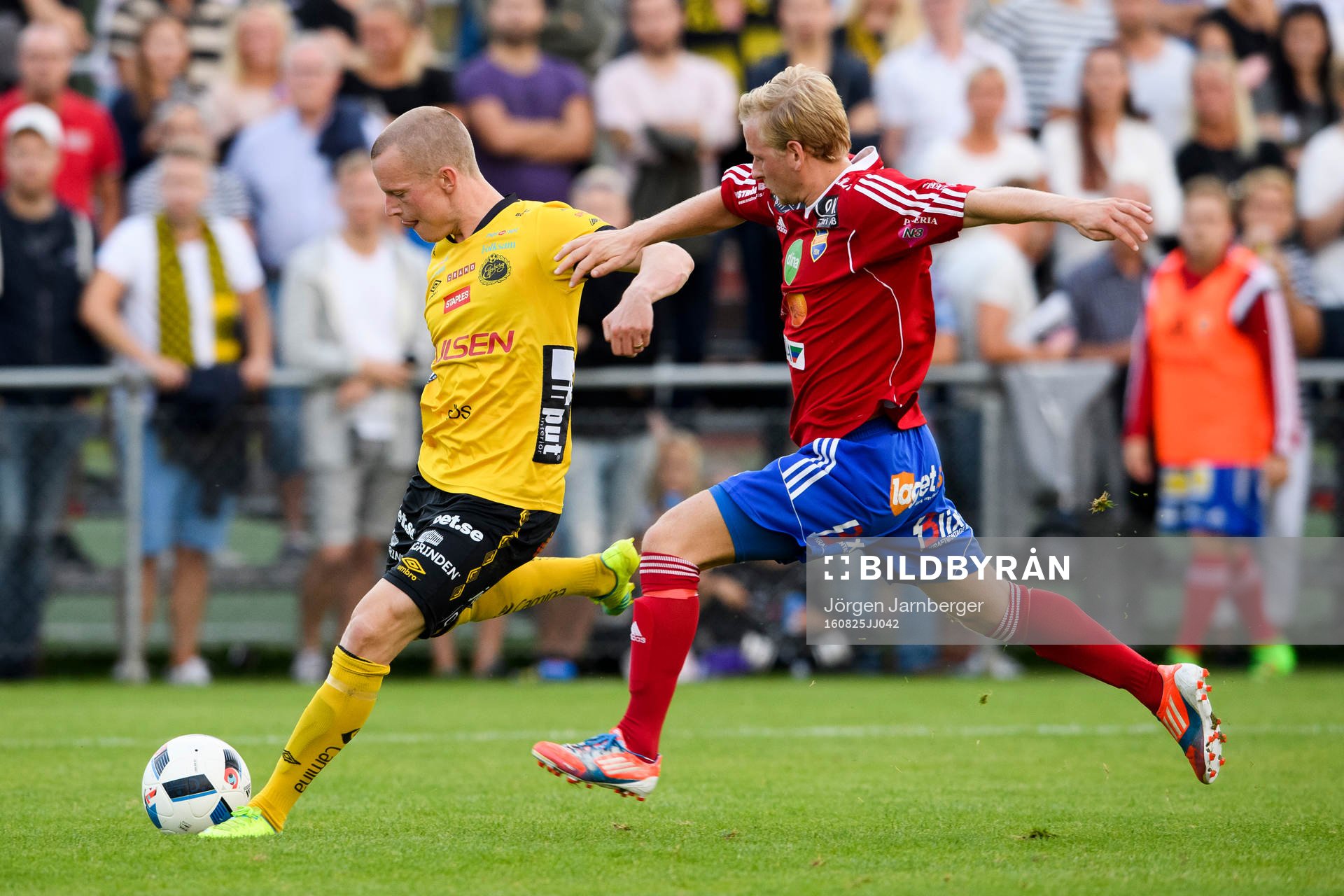 Elfsborgs Daniel Gustavsson och Gauthiods Albin Wemmert
