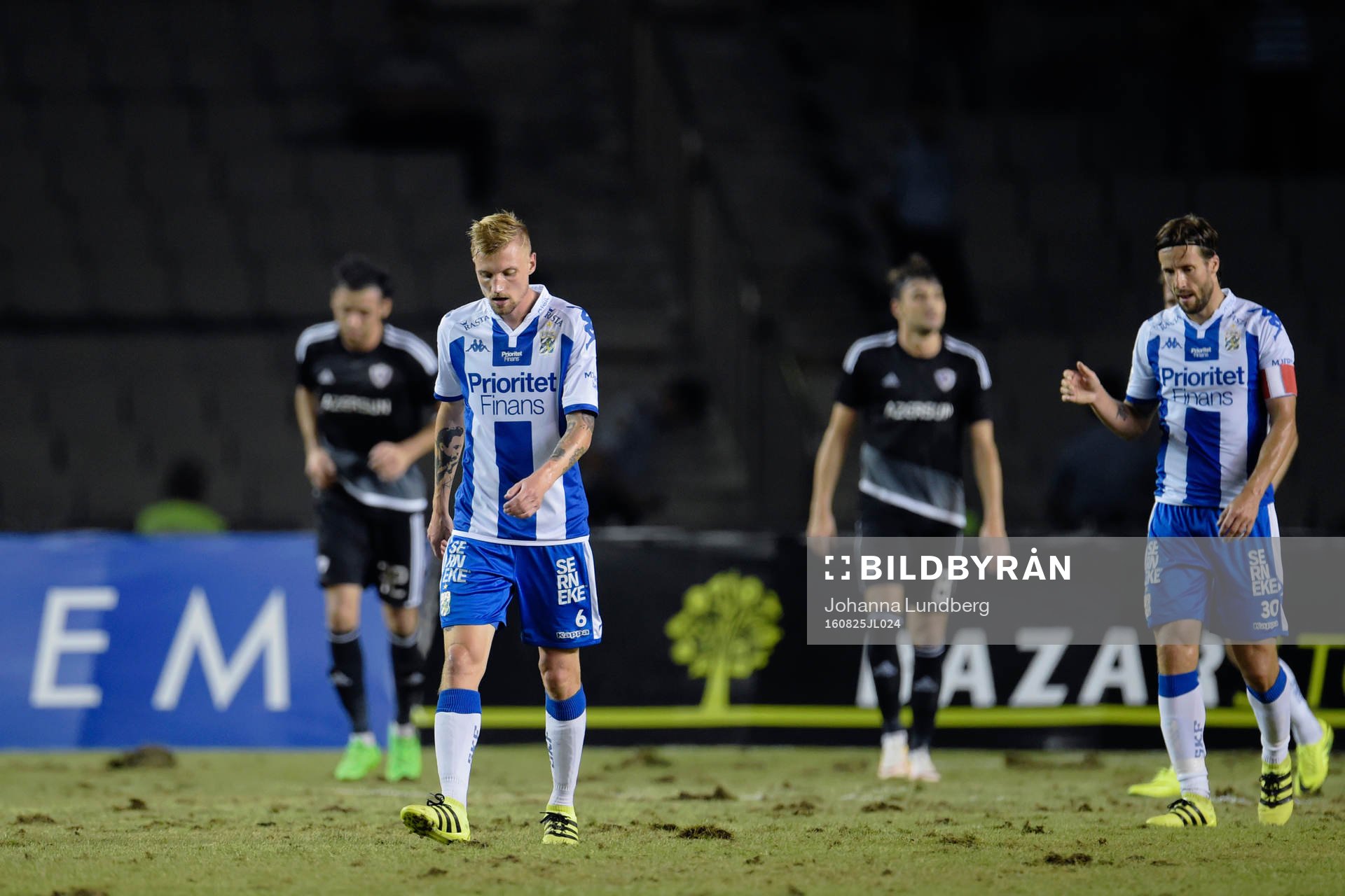IFK Göteborgs Sebastian Eriksson deppar