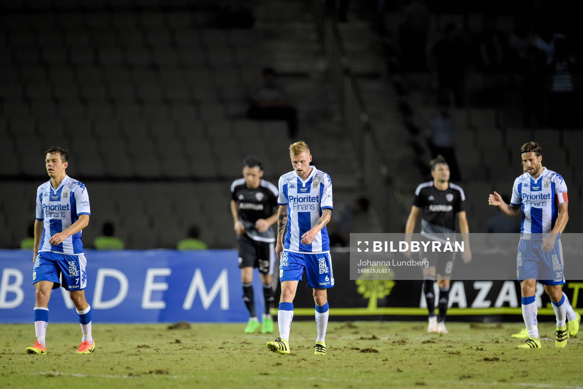 IFK Göteborgs Mads Albeck, Sebastian Eriksson och Mattias