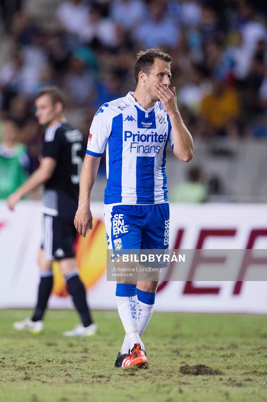 IFK Göteborgs Tobias Hysén deppar