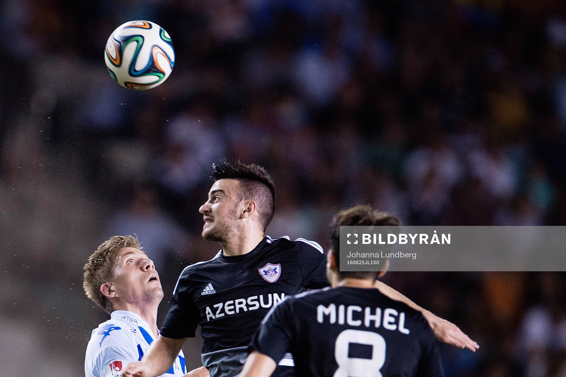 IFK Göteborgs Mikael Boman och Karabachs Michel