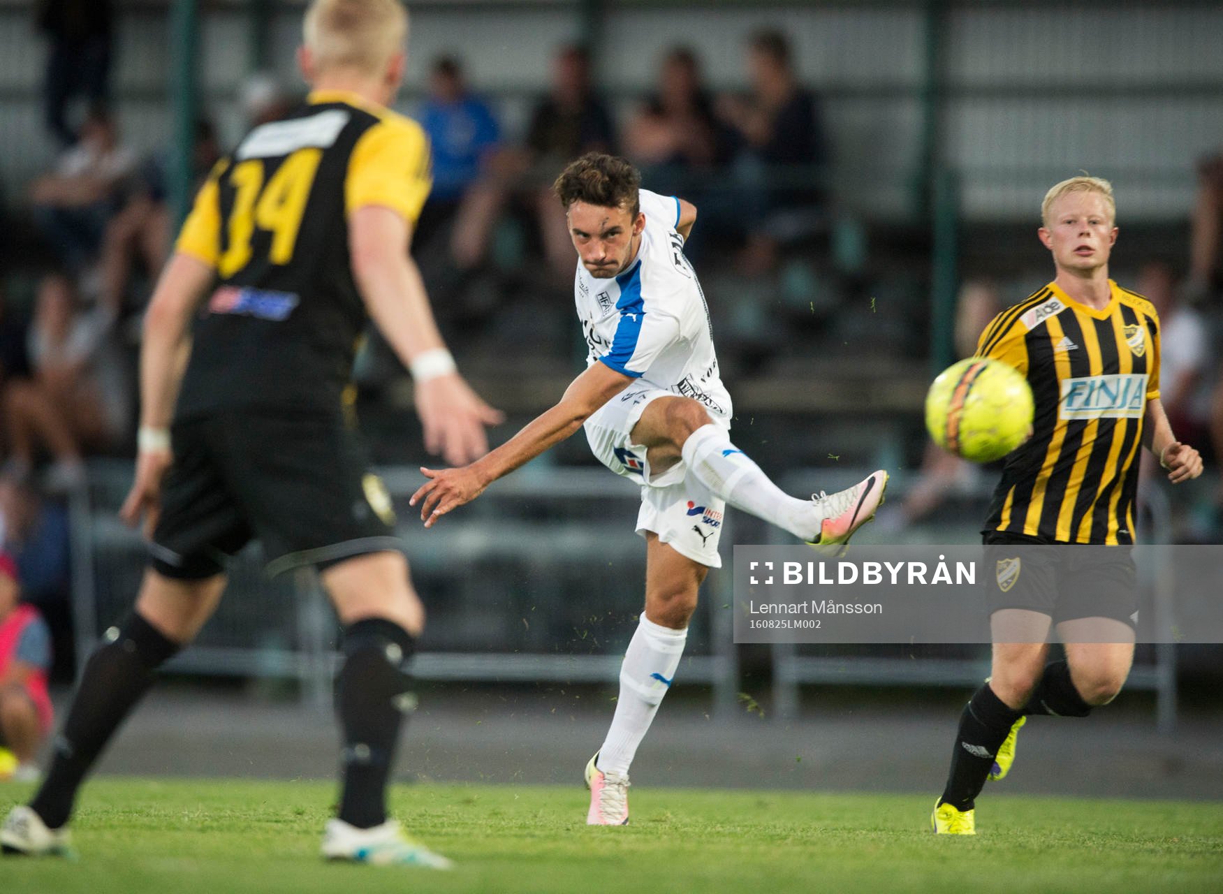 Halmstads Sead Haksabanovic i matchen i Svenska Cupen