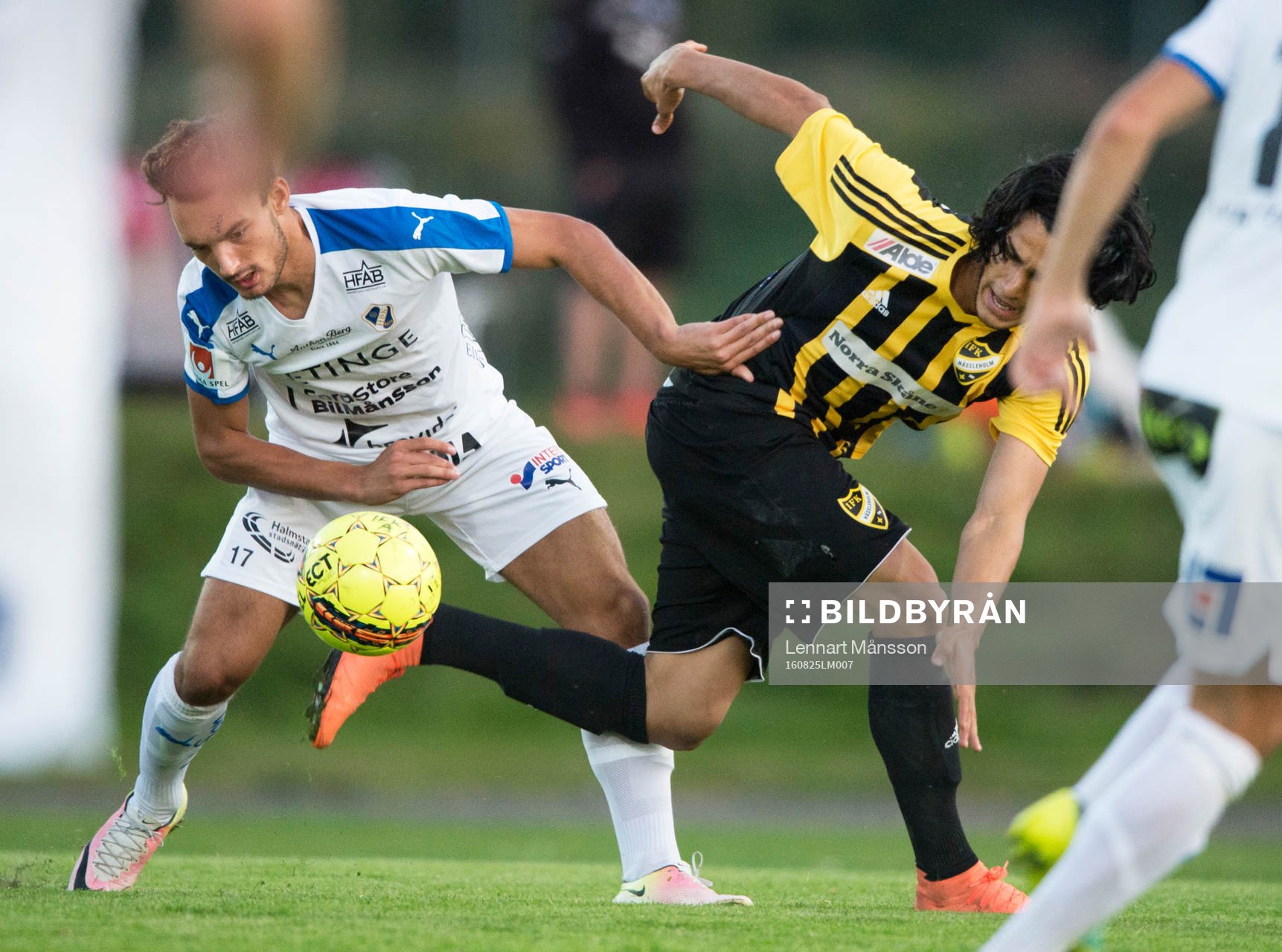 IFK Hässleholms Ameer Naseer och Halmstads Sead