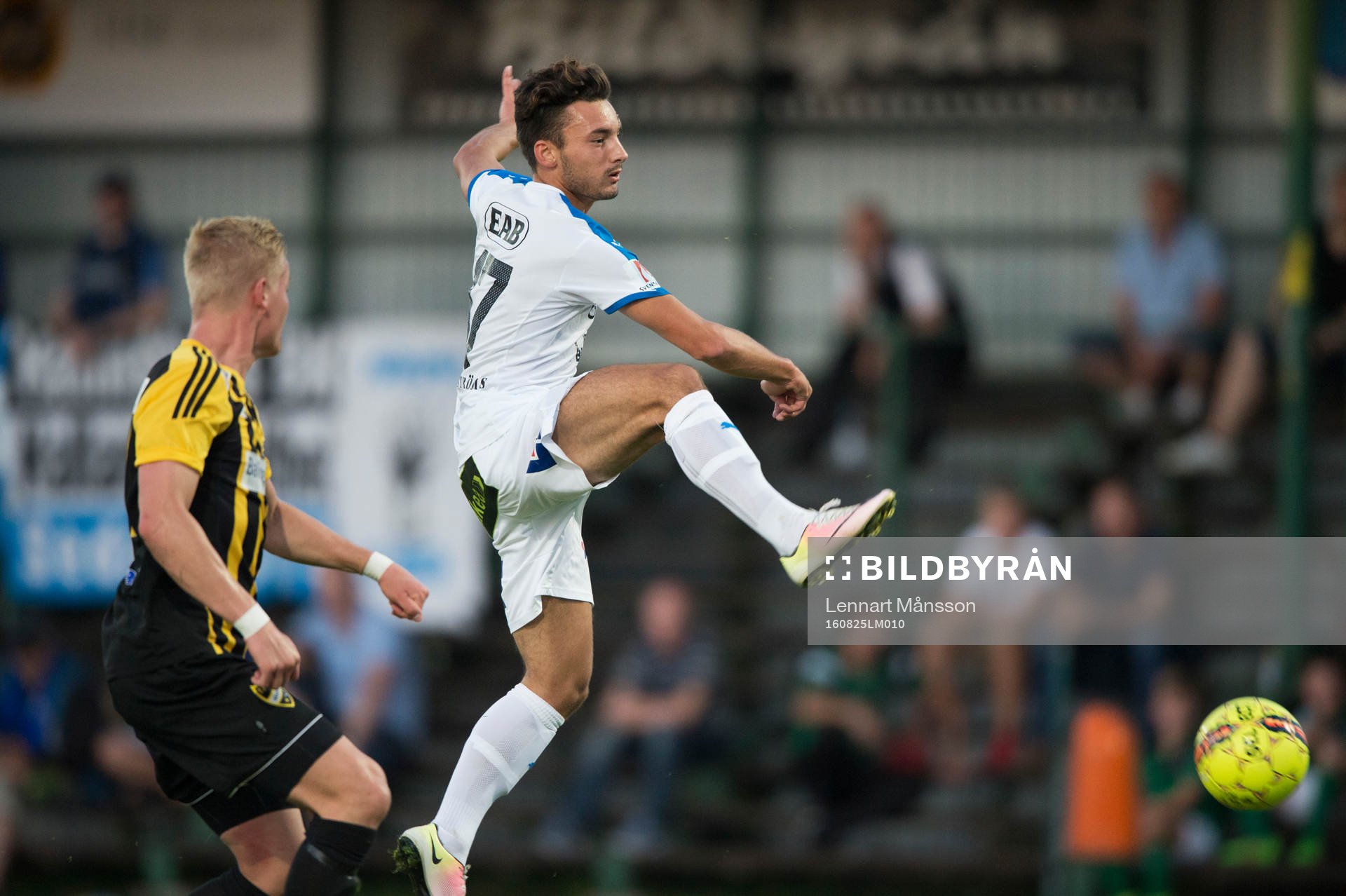 Halmstads Sead Haksabanovic i matchen i Svenska Cupen