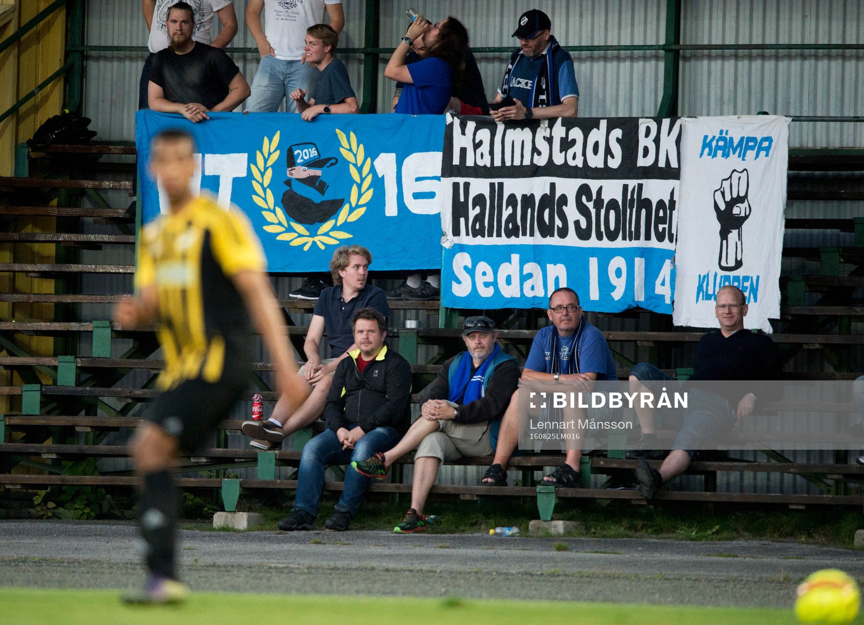 Halmstads klack i matchen i Svenska Cupen mellan IFK