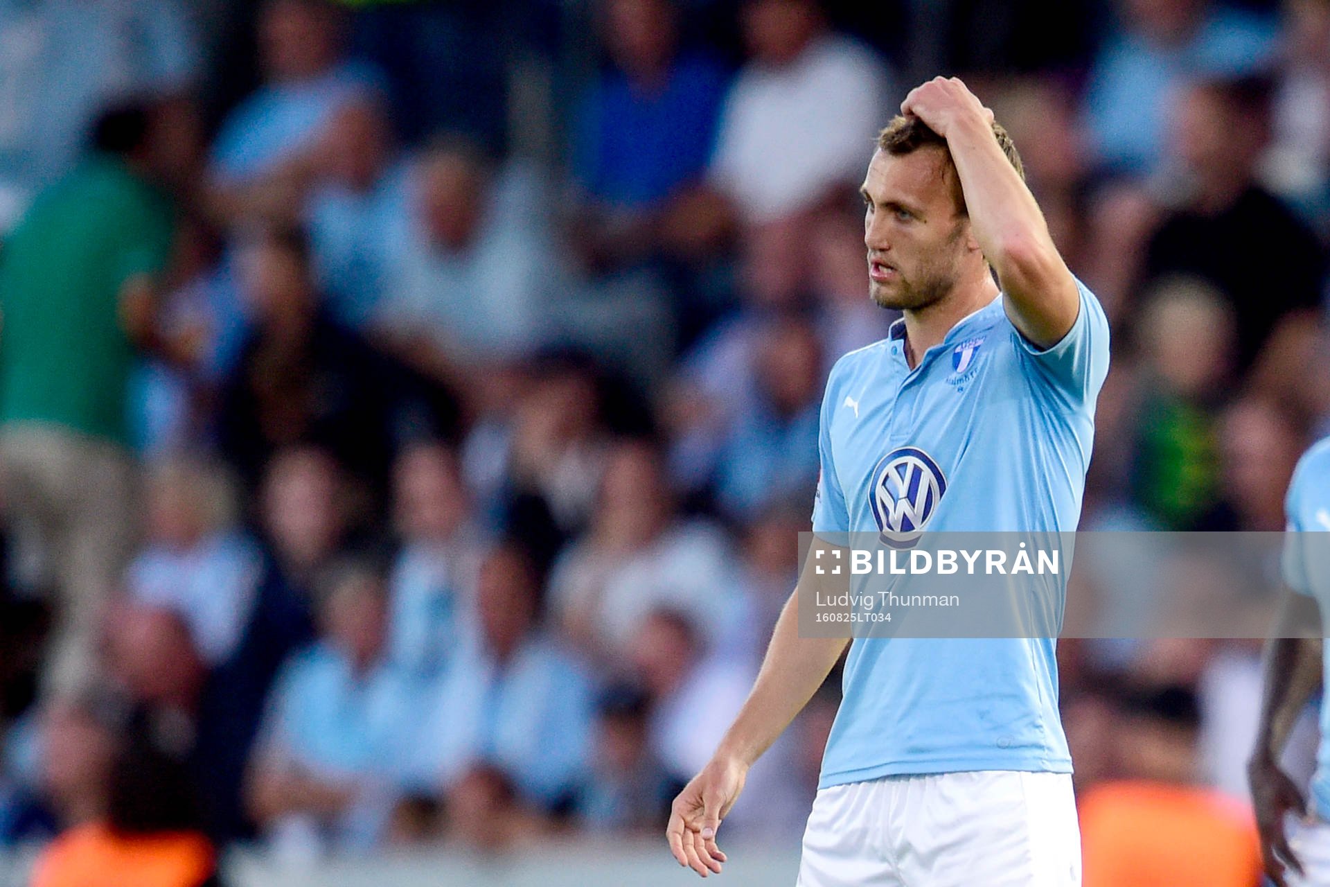 Malmö FFs Magnus Wolff Eikrem deppar