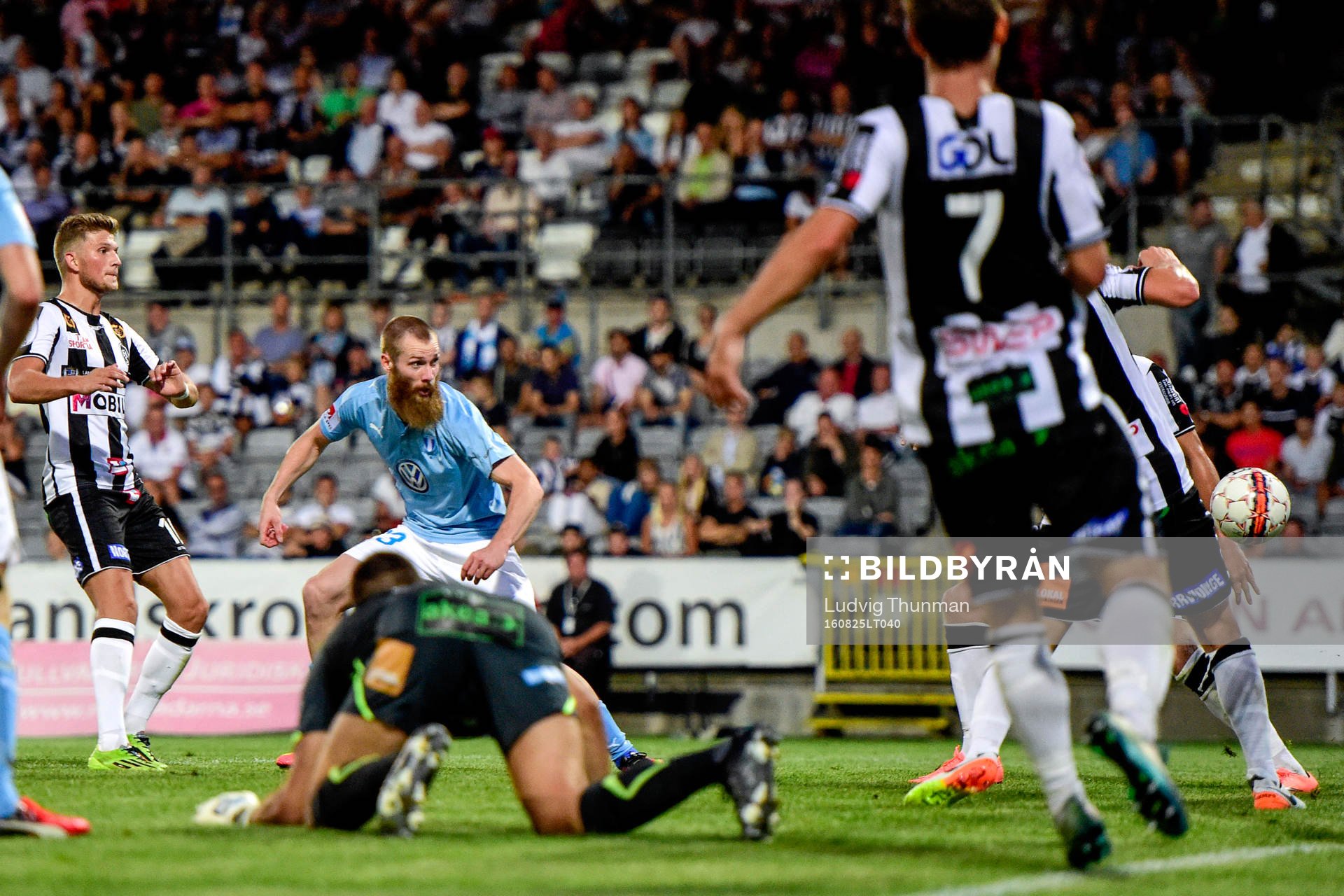 Malmö FFs Jo Inge Berget reducerar till 3-1