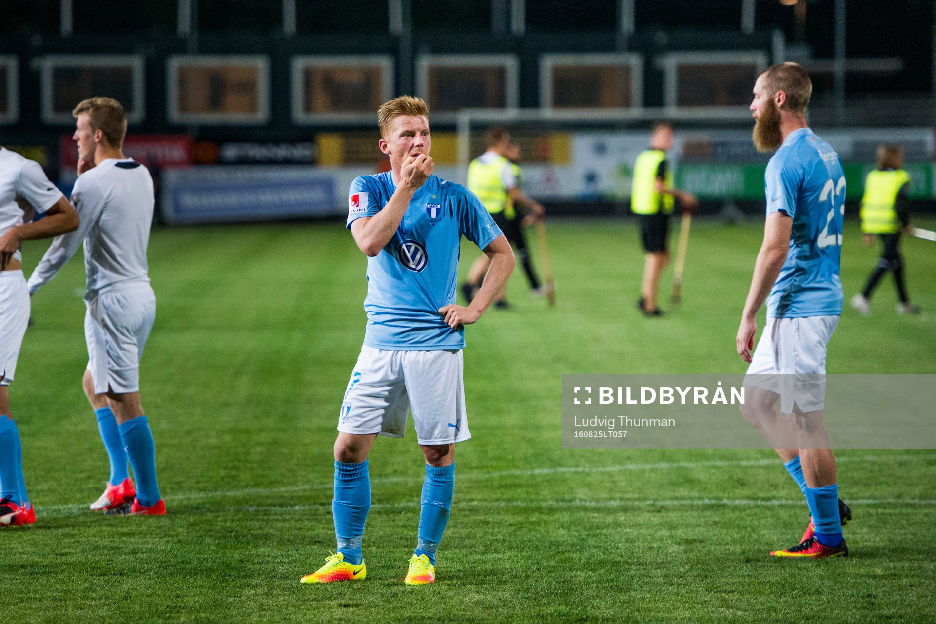 Malmö FFs Anders Christiansen deppar