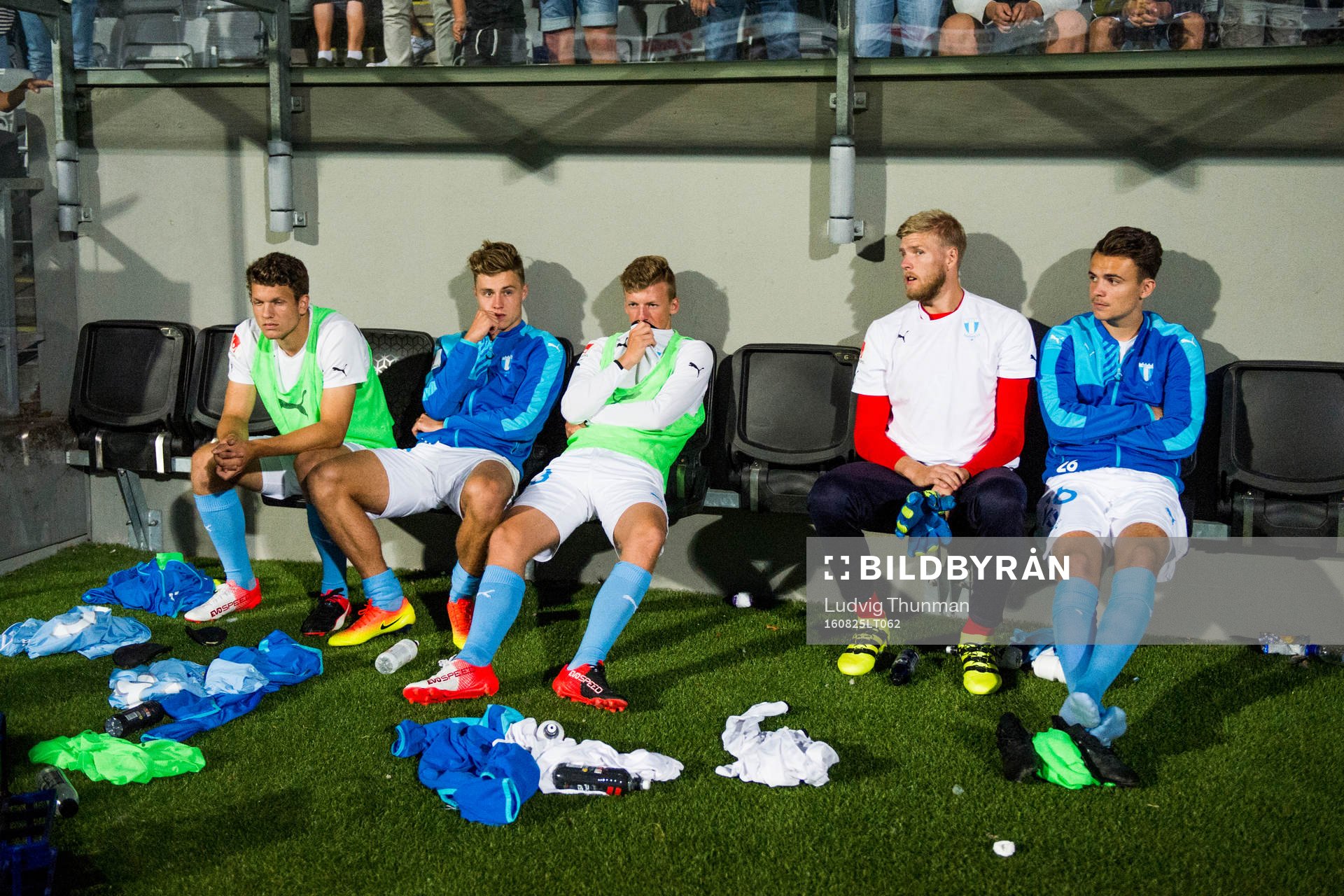Malmö FFs Teddy Bergqvist, Mattias Andersson, målvakt