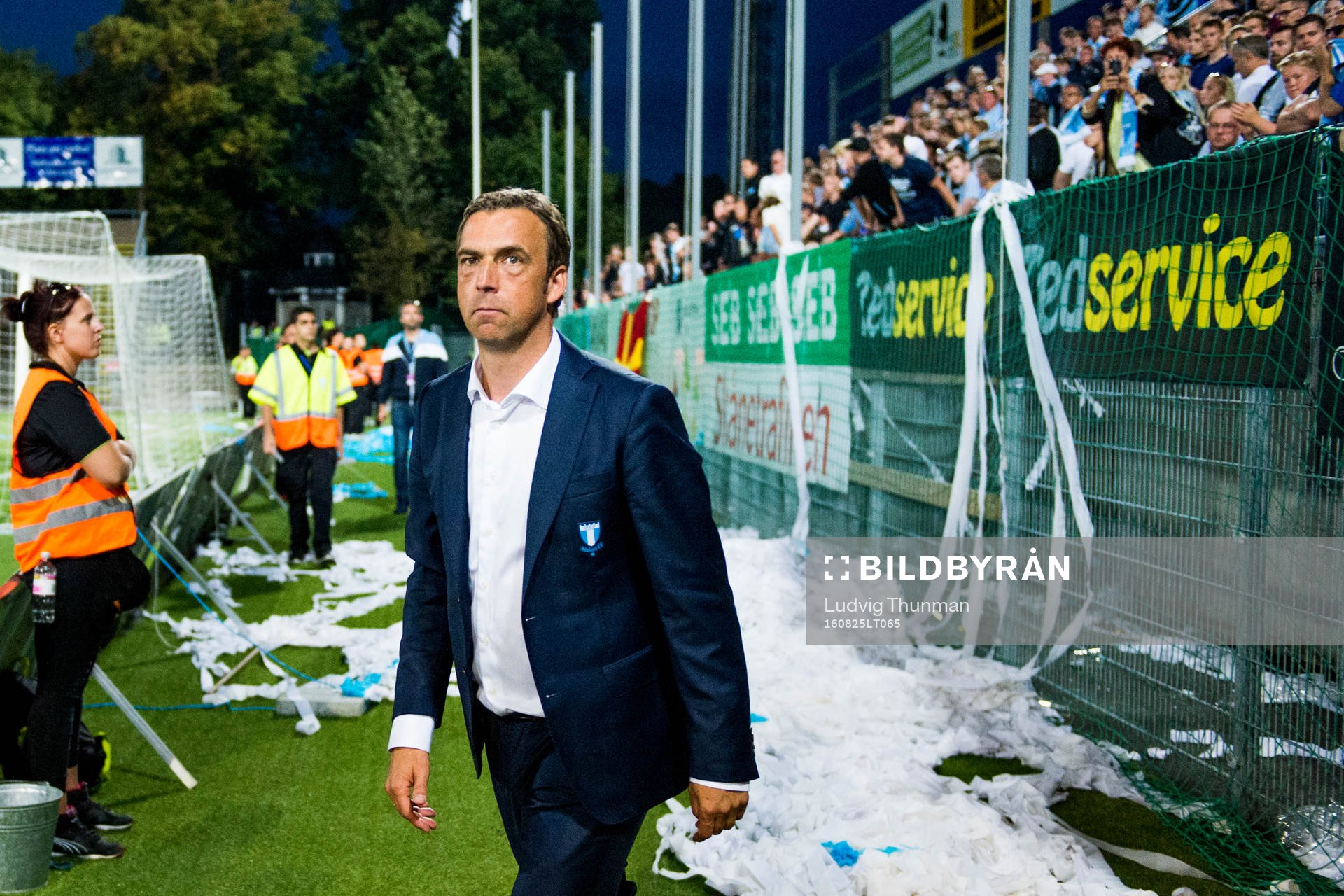 Malmö FFs tränare Allan Kuhn deppar