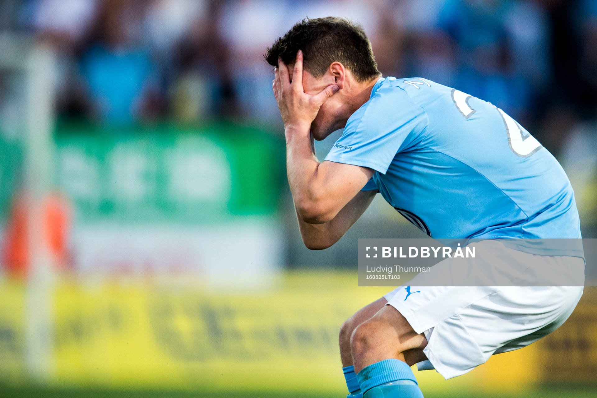 Malmö FFs Vidar Örn Kjartansson deppar