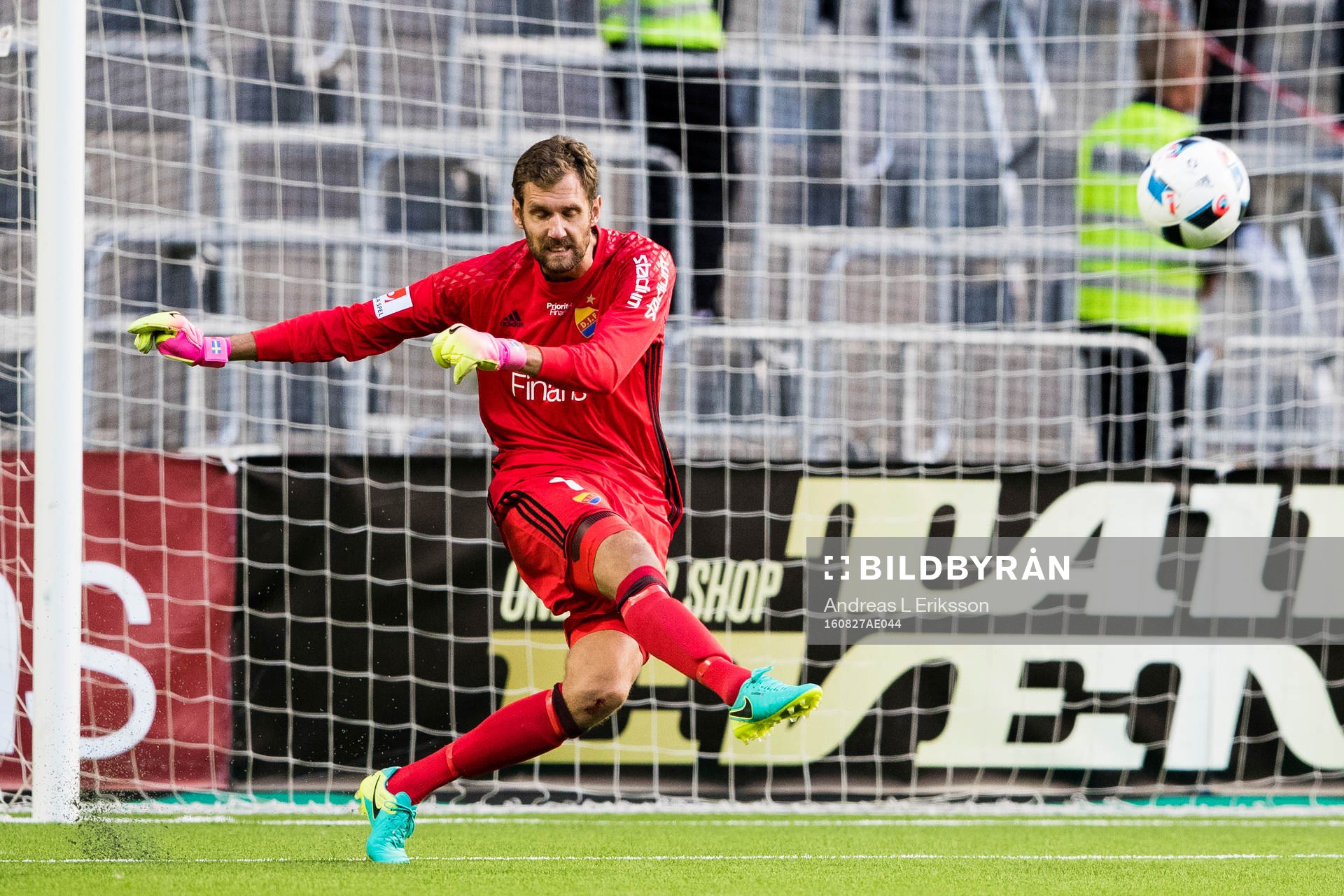 Djurgårdens målvakt Andreas Isaksson