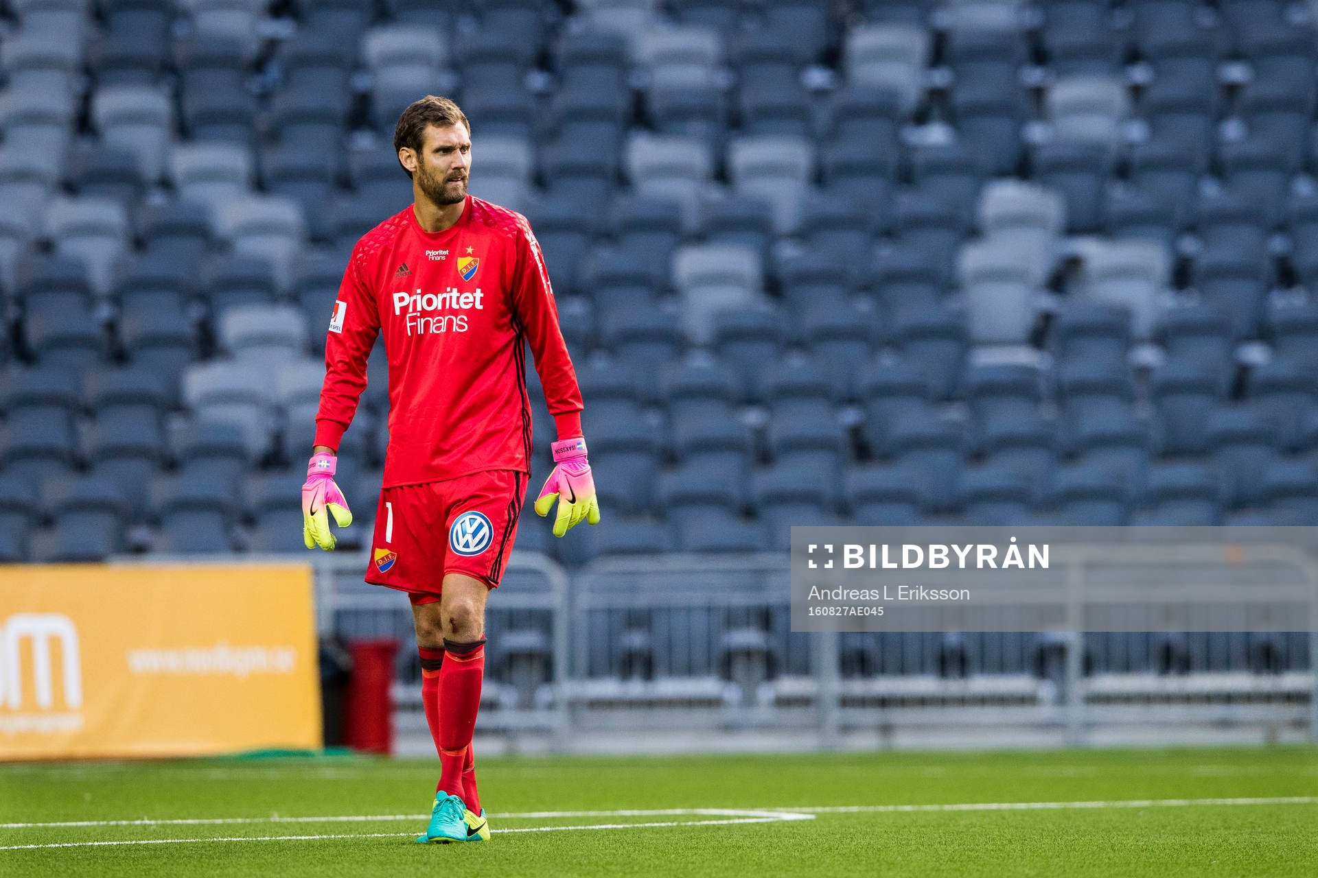 Djurgårdens målvakt Andreas Isaksson