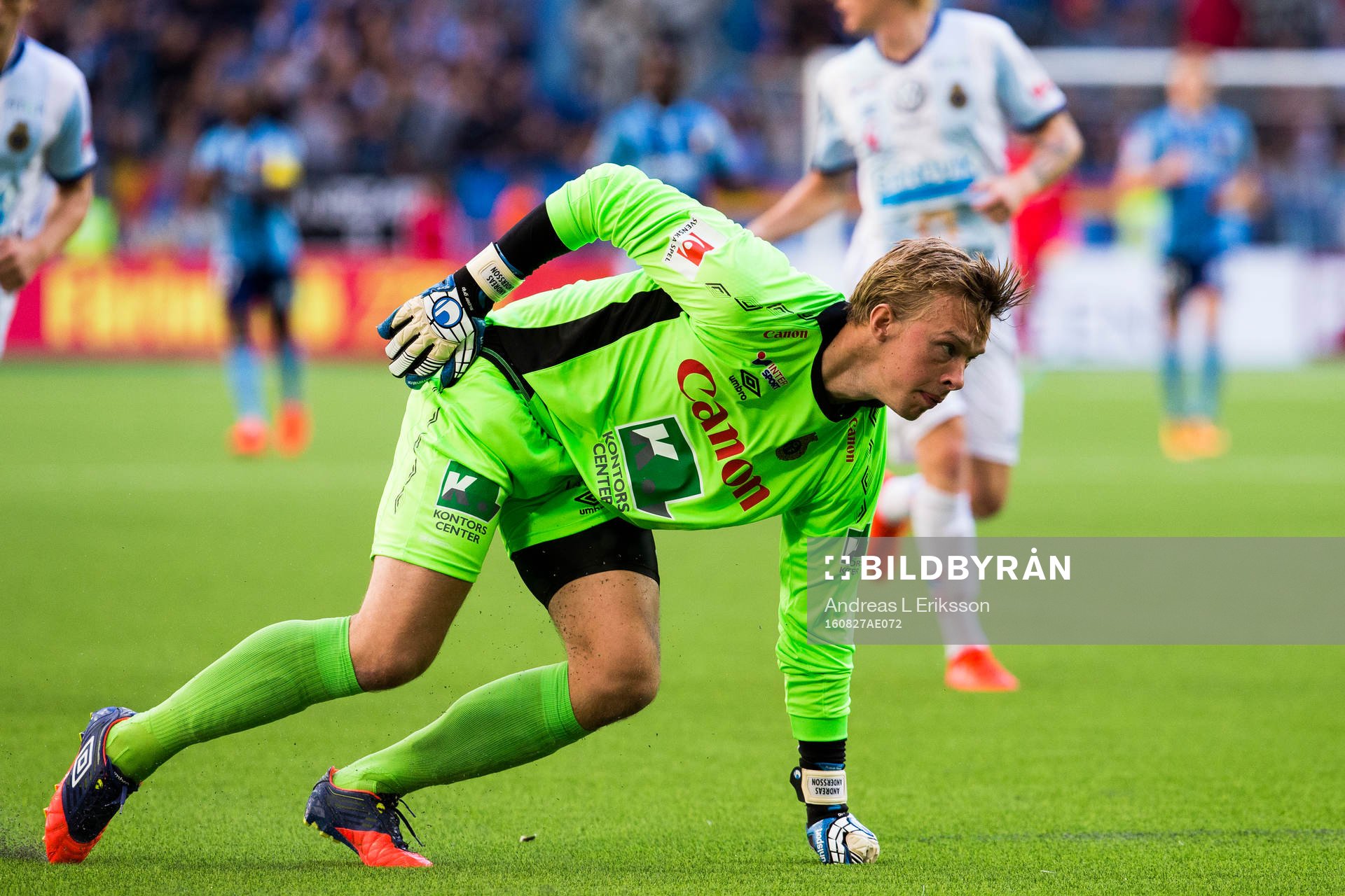 Gefles målvakt Andreas Andersson