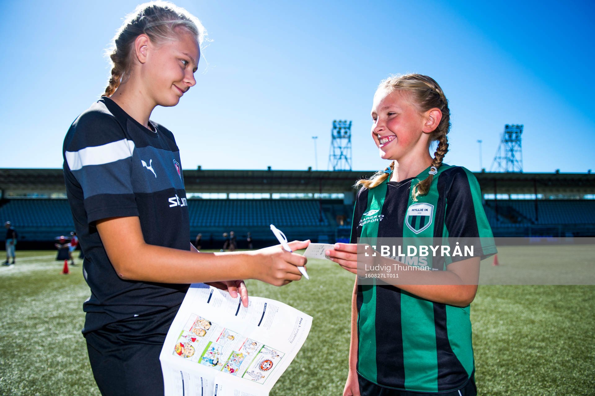 Julia Lindström 10 år från Hyllie IFs F05/06