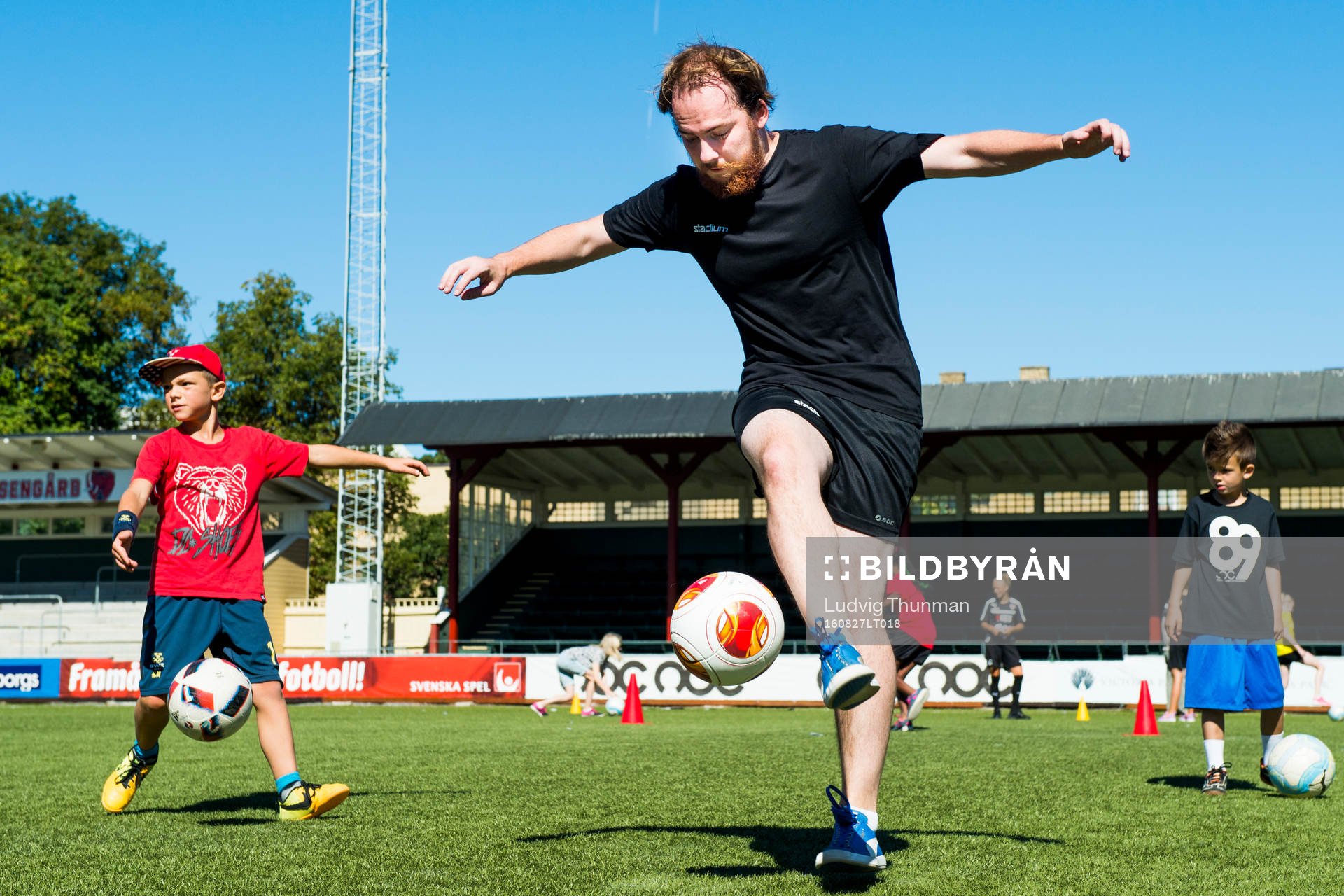 Freestyle artisten Marcus Holmberg