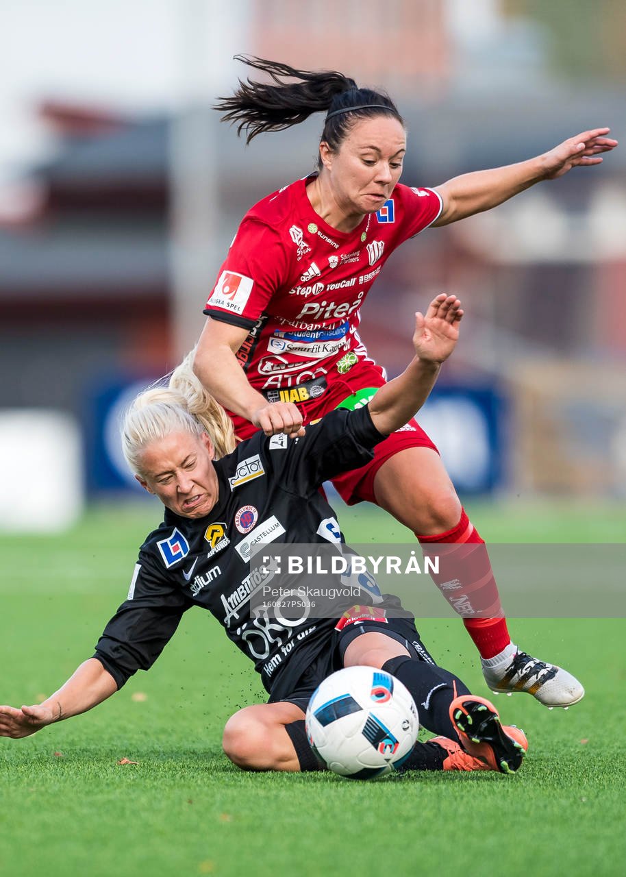 Piteås June Pedersen och Örebros Julia Spetsmark
