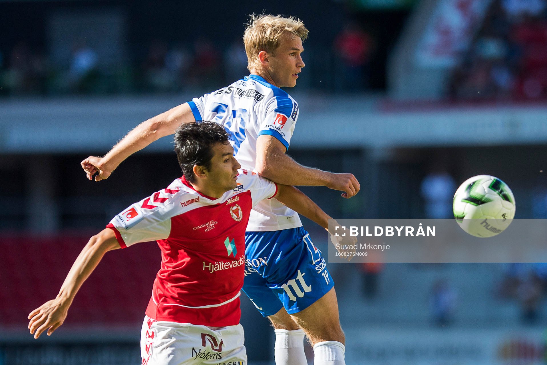 Kalmars Emin Nouri och Norrköpings Sebastian Andersson