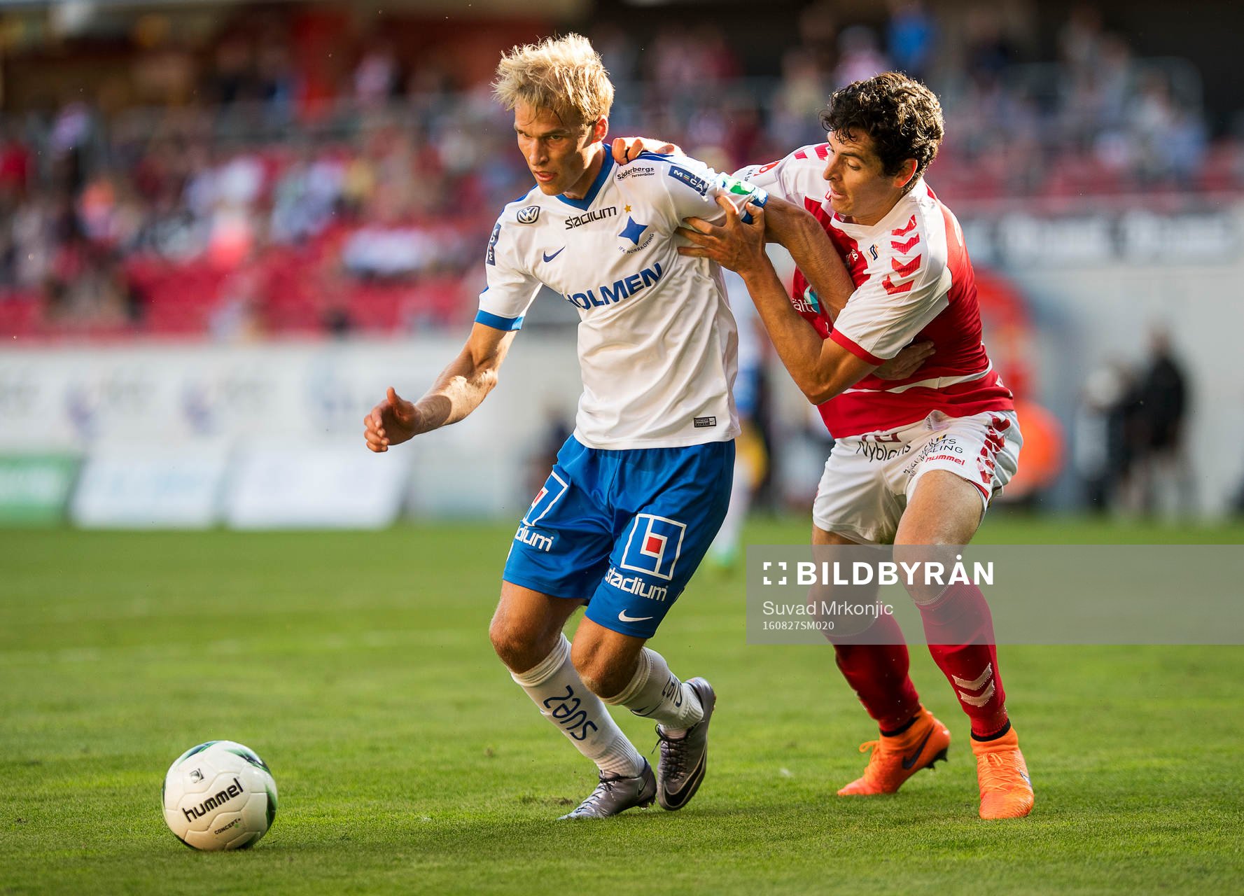 Norrköpings Sebastian Andersson och Kalmars Marko