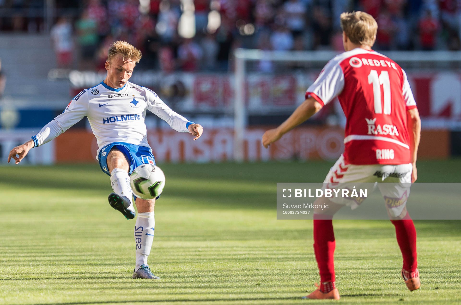 Norrköpings Nicklas Bärkroth och Kalmars Jonathan Ring