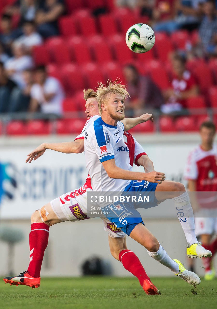 Kalmars Rasmus Elm och Norrköpings Karl Holmberg