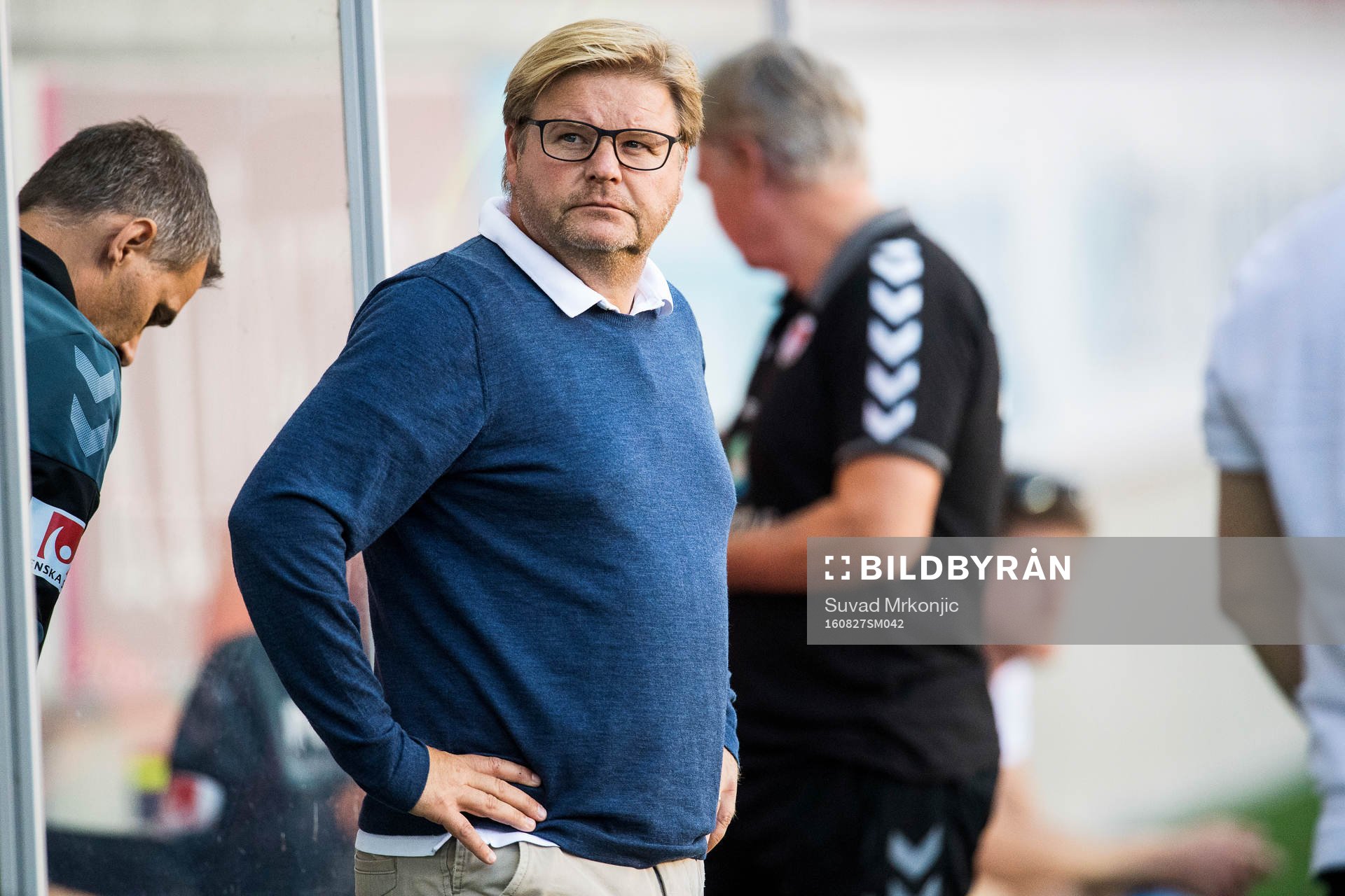 Kalmars tränare Peter Swärdh