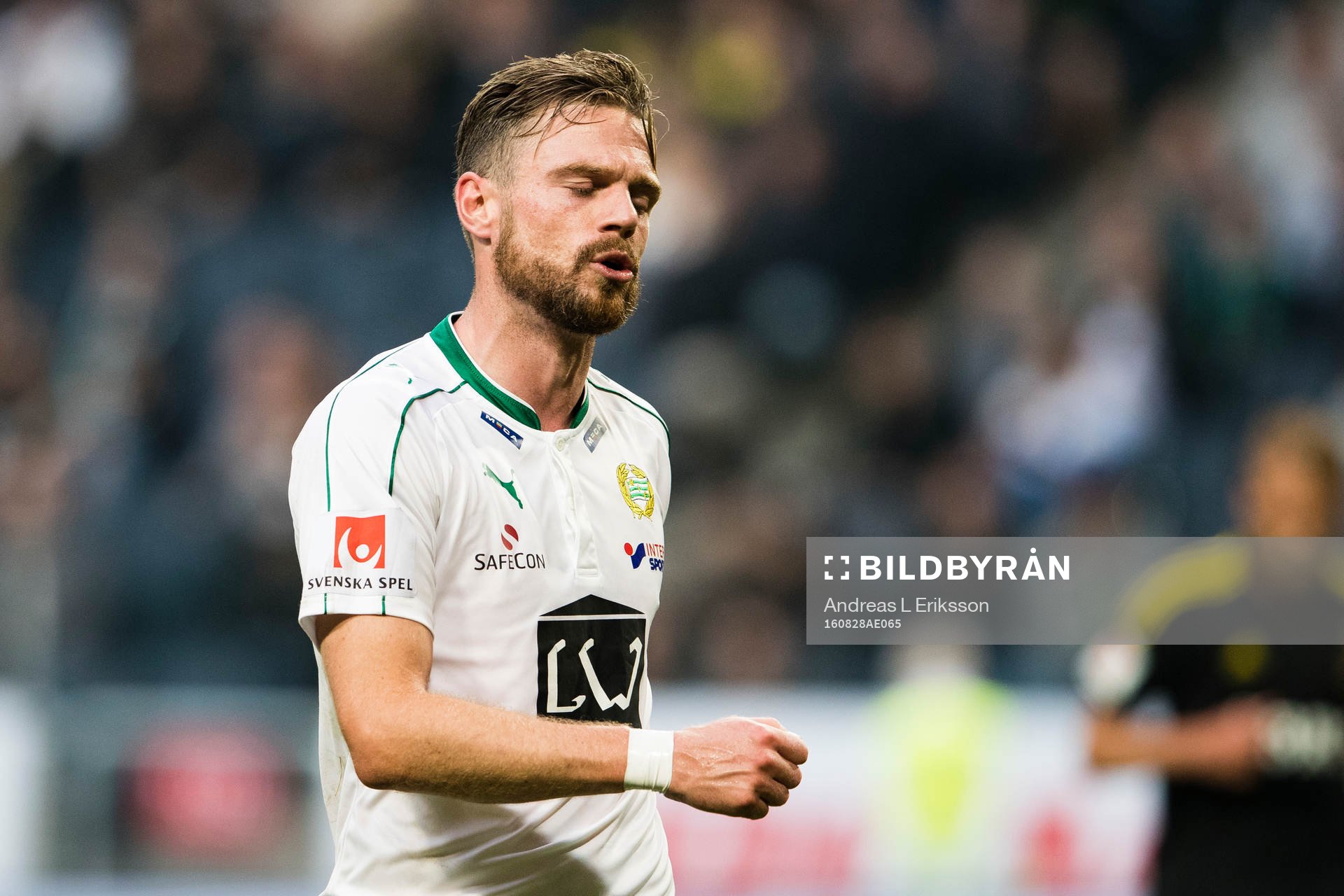 Hammarbys Arnór Smárason deppar
