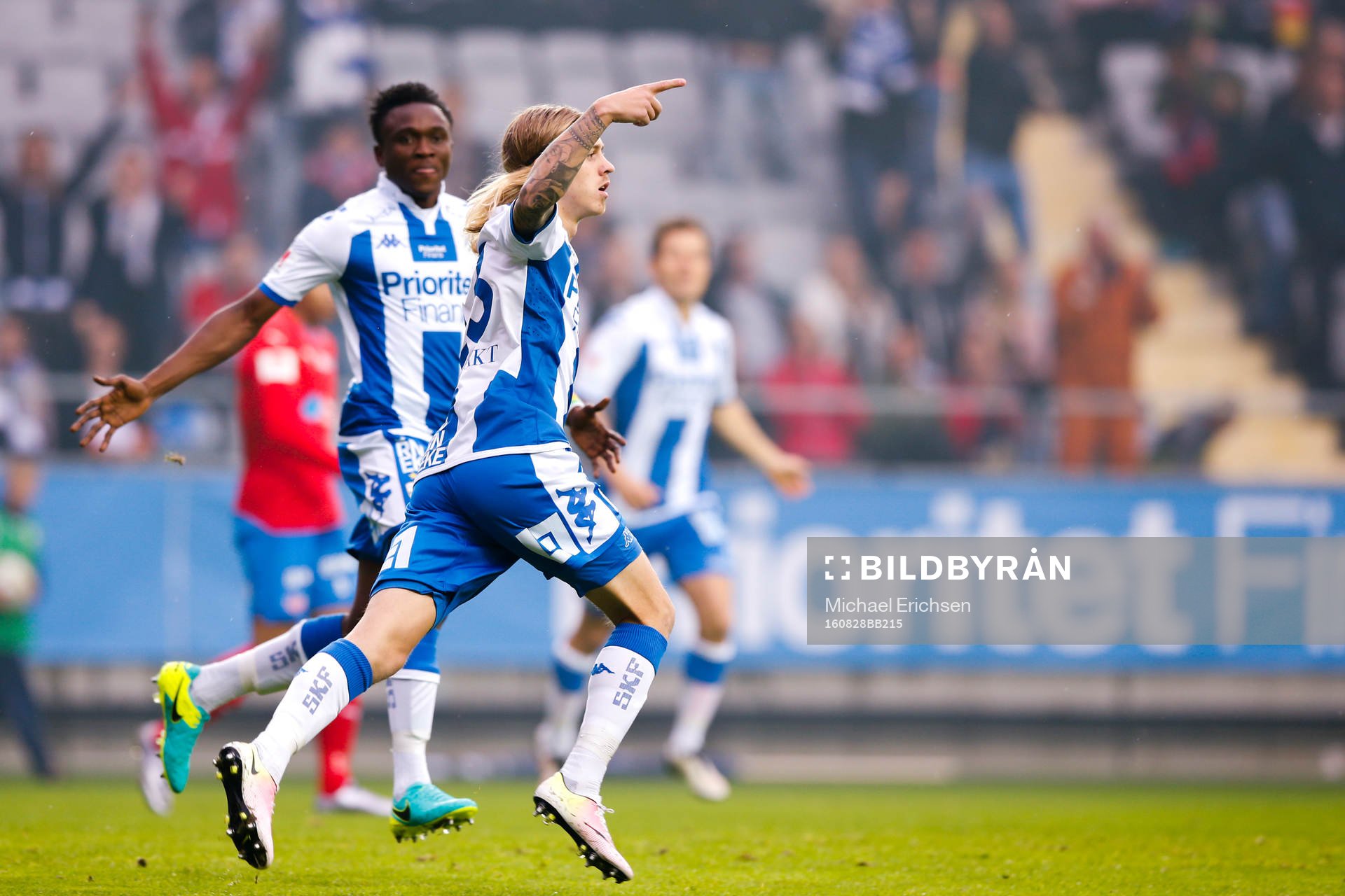 IFK Göteborgs Elias Mar Omarsson jublar