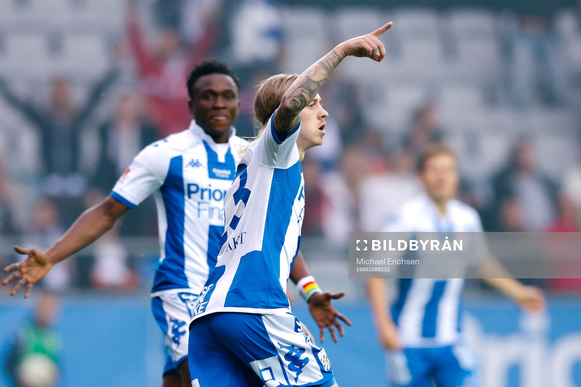 IFK Göteborgs Elias Mar Omarsson jublar