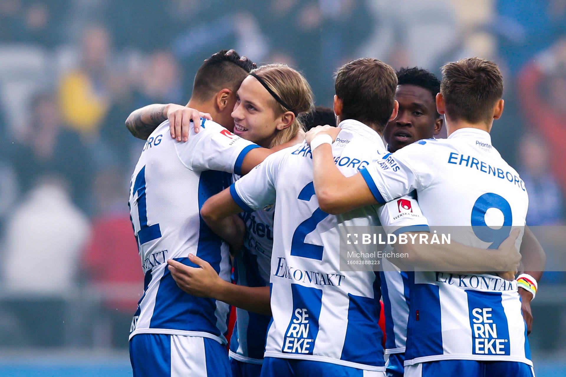 IFK Göteborgs Elias Mar Omarsson jublar