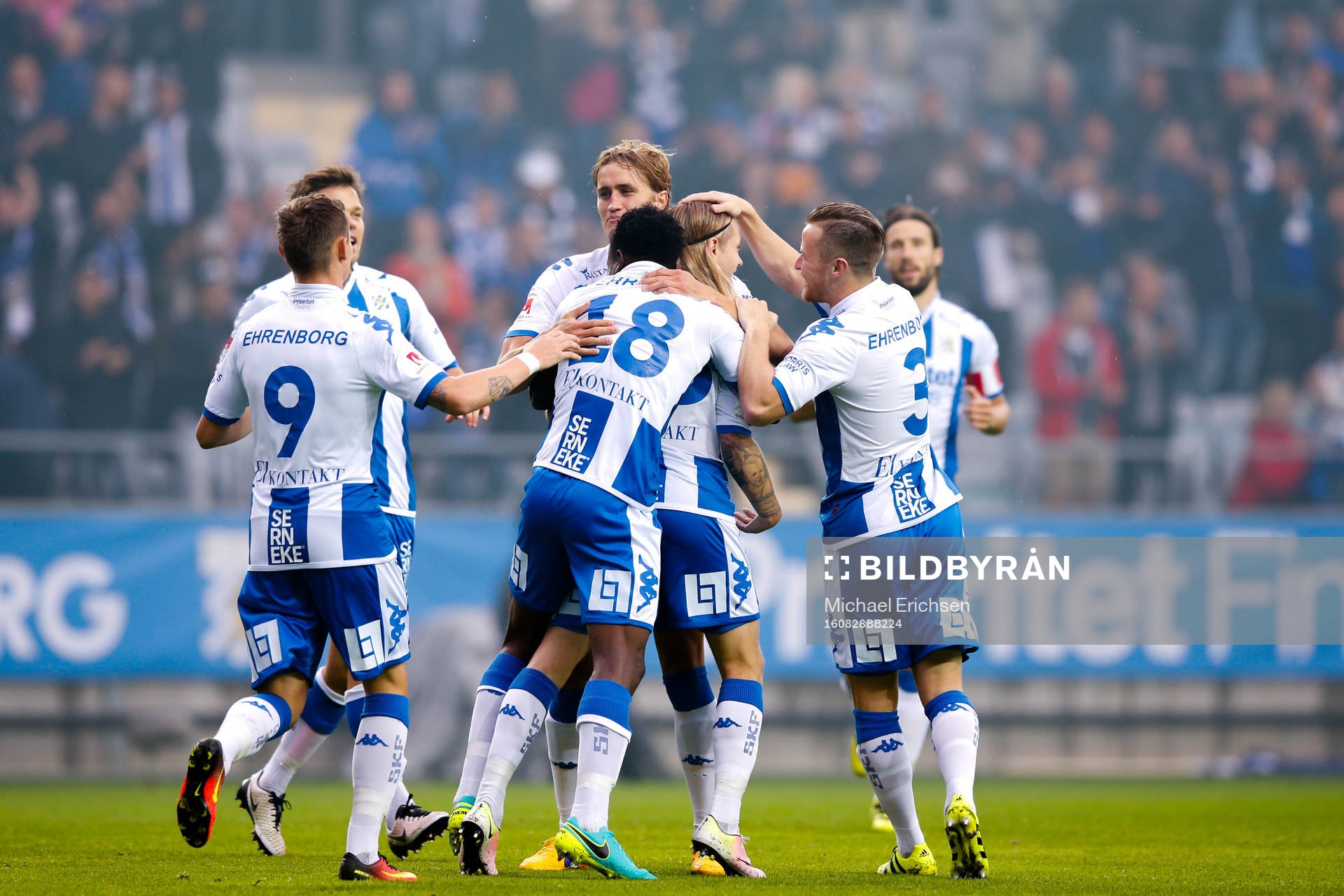 IFK Göteborgs Elias Mar Omarsson jublar