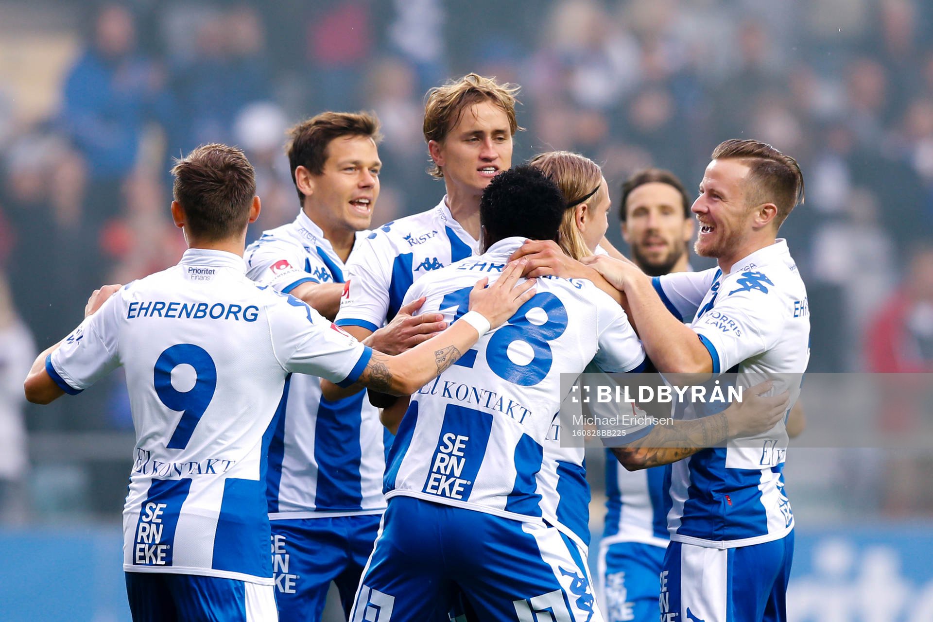 IFK Göteborgs Elias Mar Omarsson jublar