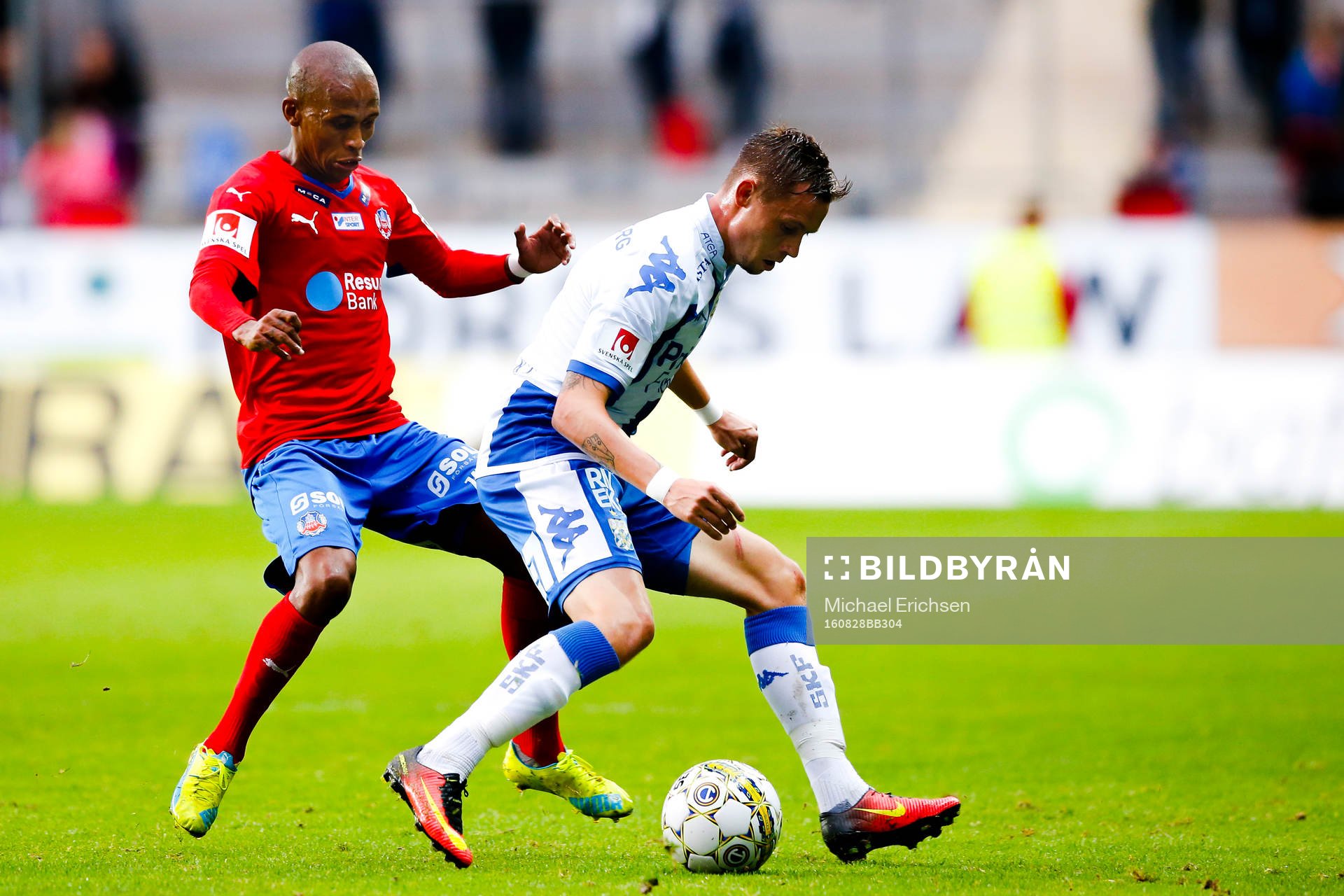 Helsingborgs Amethyst Bradley Ralani och IFK Göteborgs