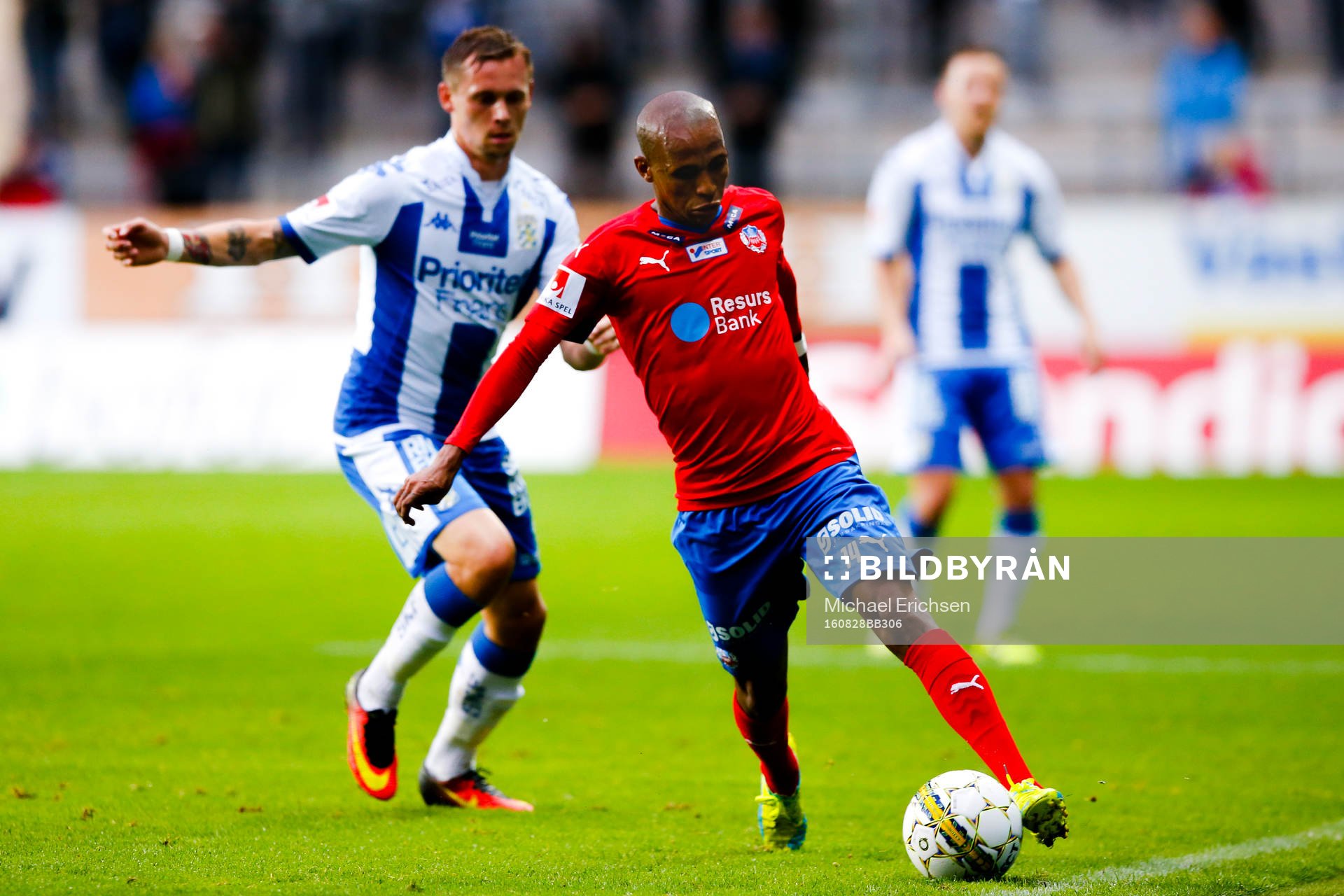 Helsingborgs Amethyst Bradley Ralani och IFK Göteborgs