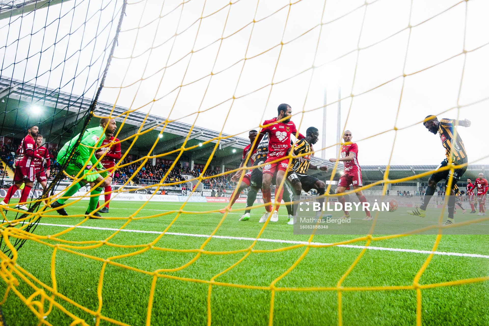 Häckens Tefu Junaid Mashamaite gör 3-1 bakom Östersunds