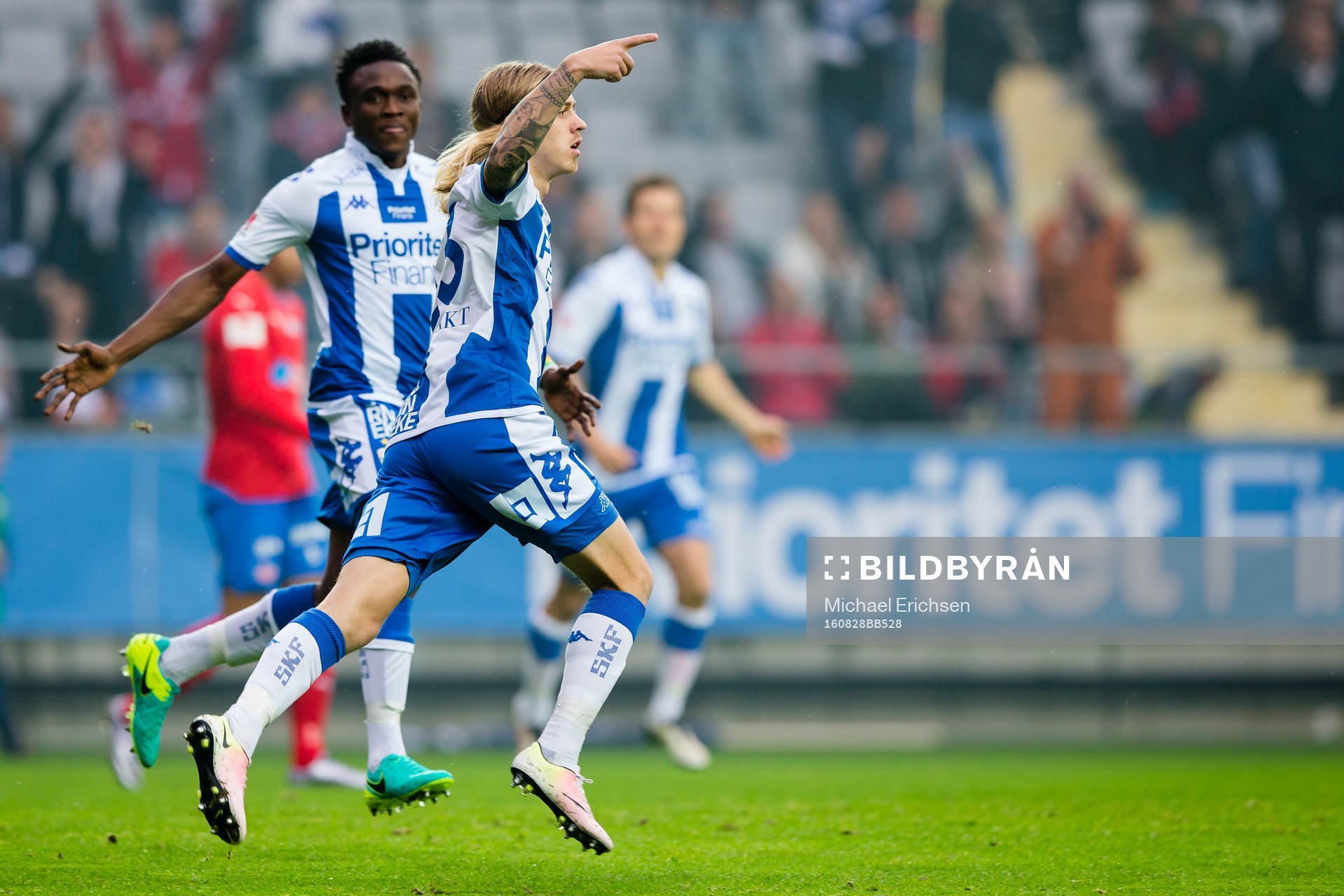 IFK Göteborgs Elias Mar Omarsson jublar