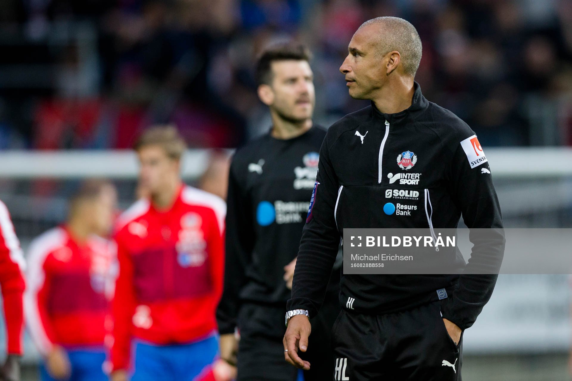 Helsingborgs manager Henrik Larsson deppar