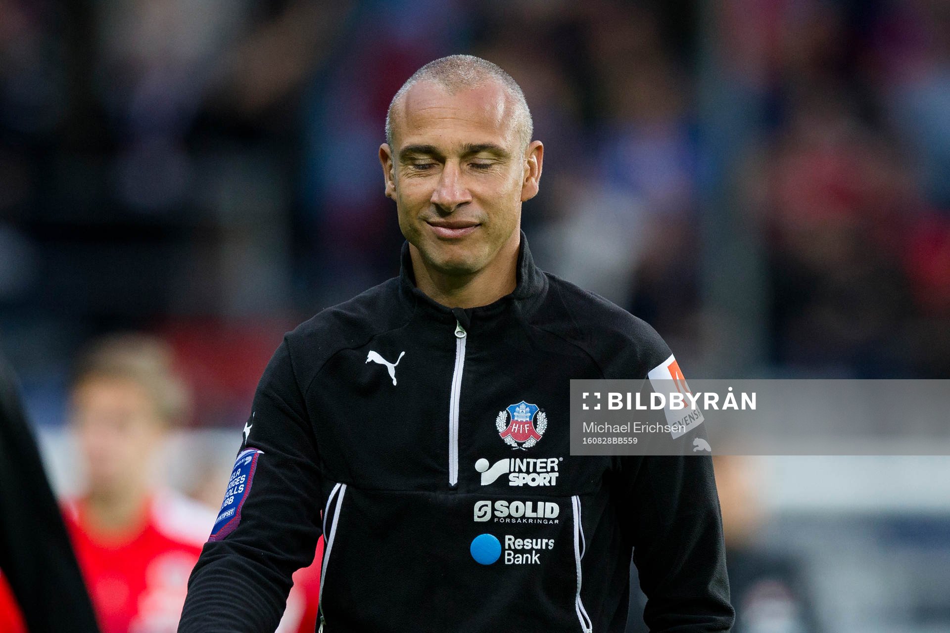 Helsingborgs manager Henrik Larsson deppar