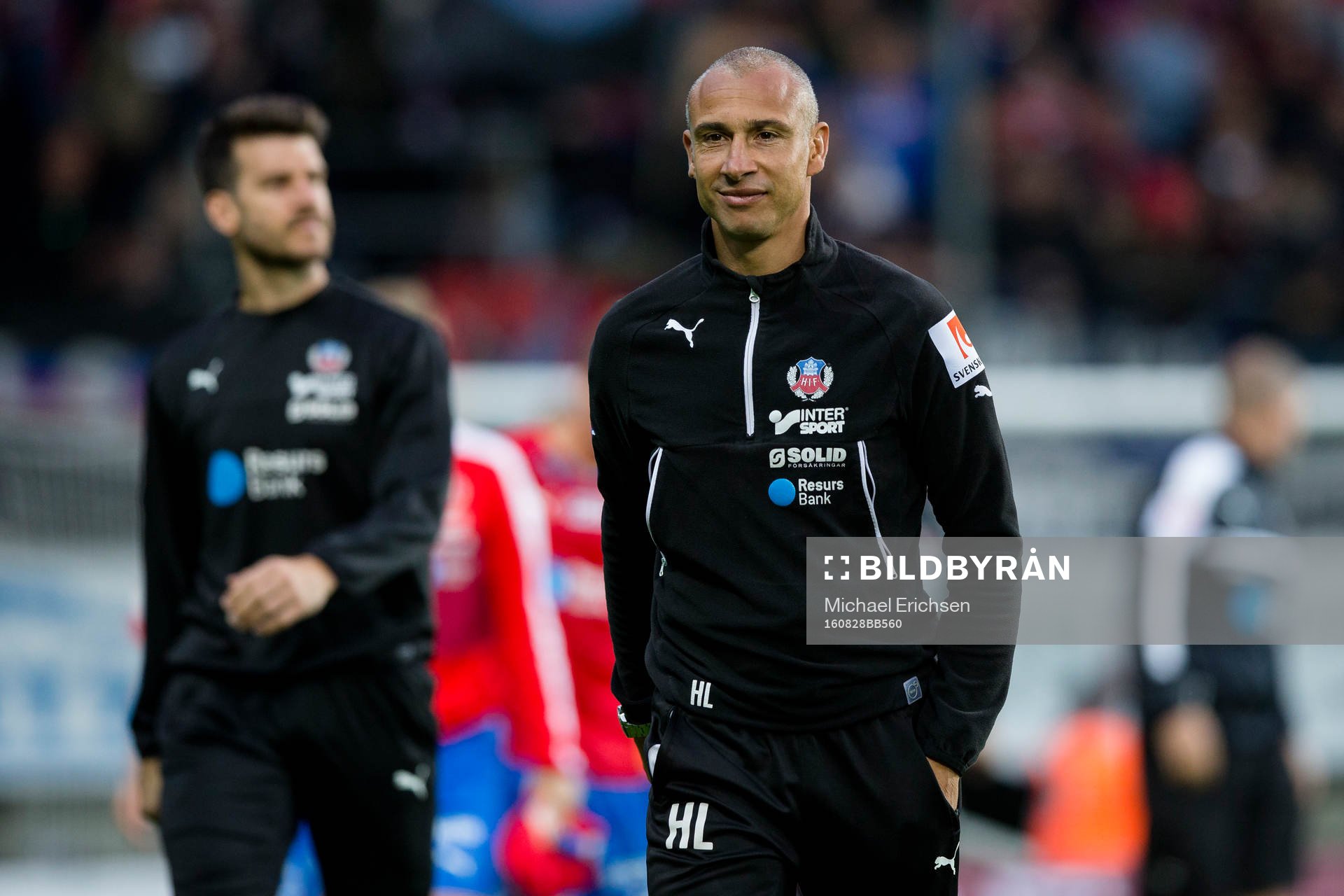 Helsingborgs manager Henrik Larsson deppar