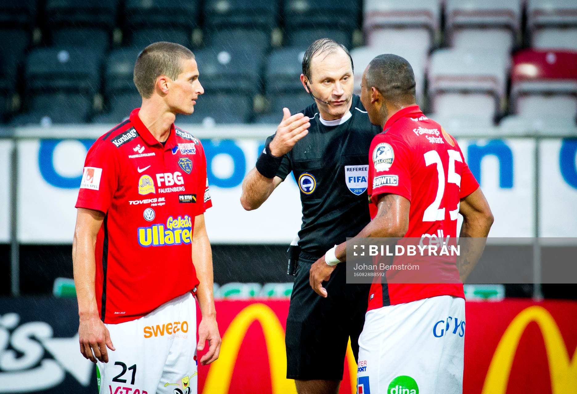 Falkenbergs Felipe Carvalho och Thomas Juel-Nielsen ryker