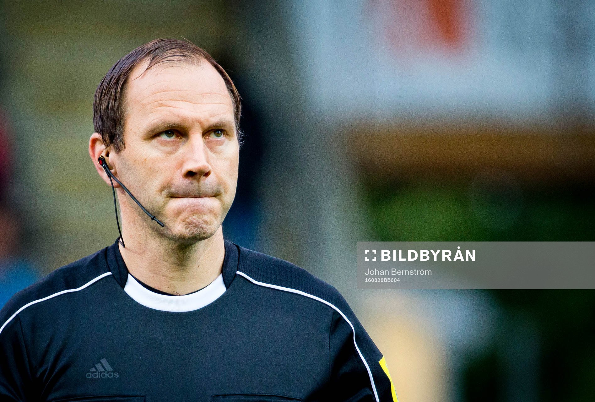 Huvuddomare Jonas Eriksson