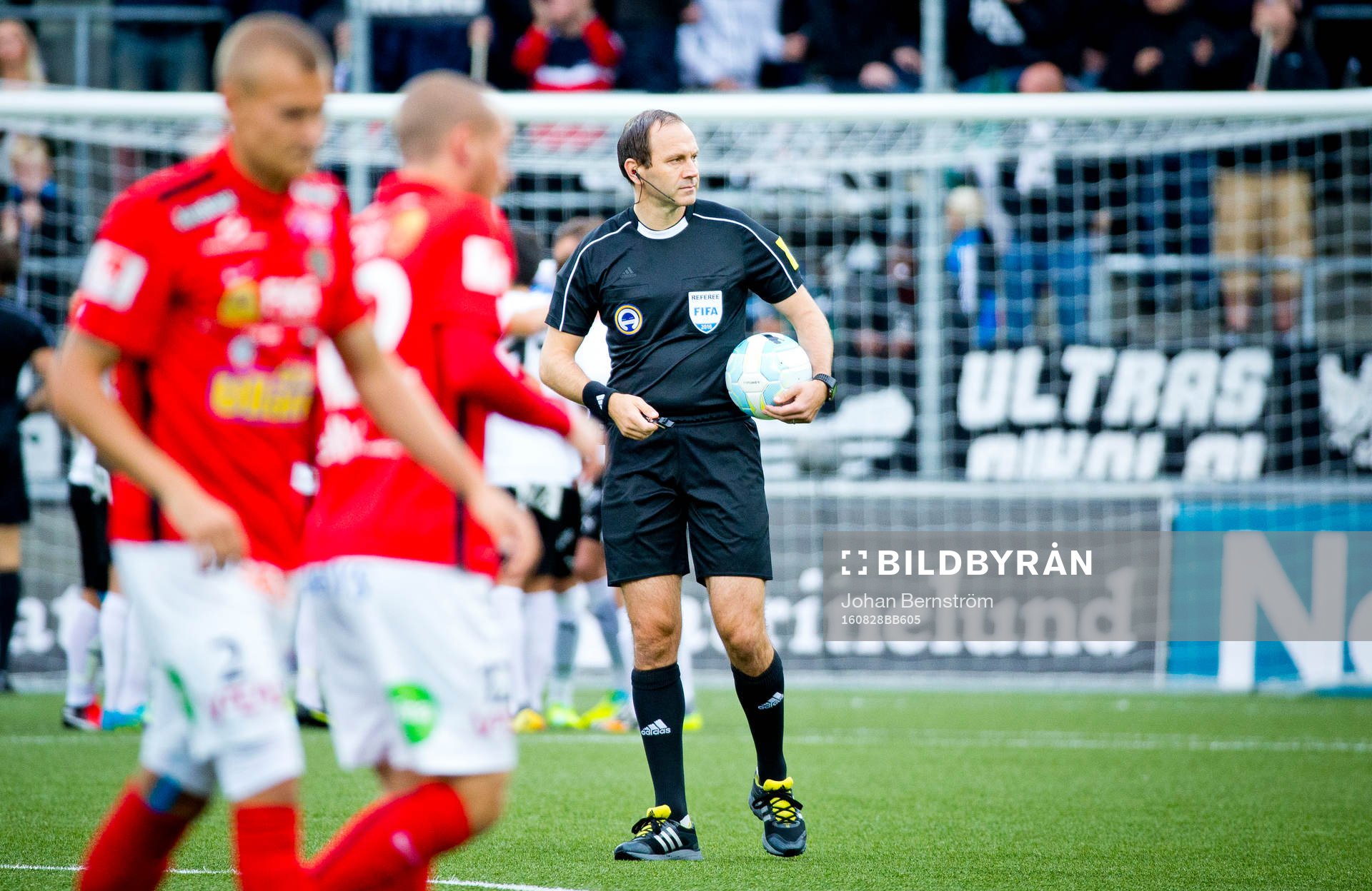 Huvuddomare Jonas Eriksson