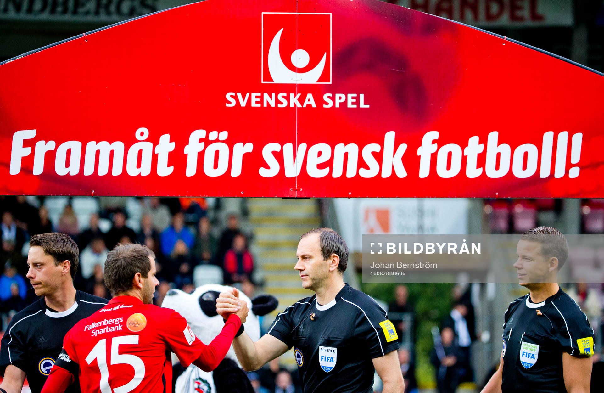 Huvuddomare Jonas Eriksson