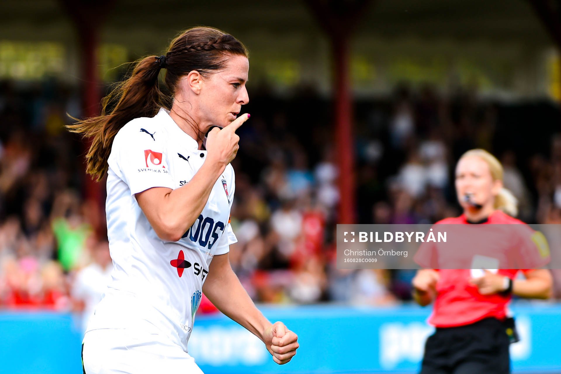 Rosengårds Lotta Schelin jublar