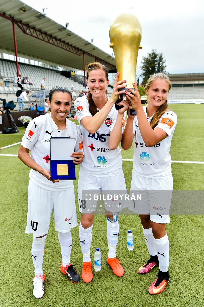 Rosengårds Marta Viera Da Silva, Lotta Schelin och Lieke