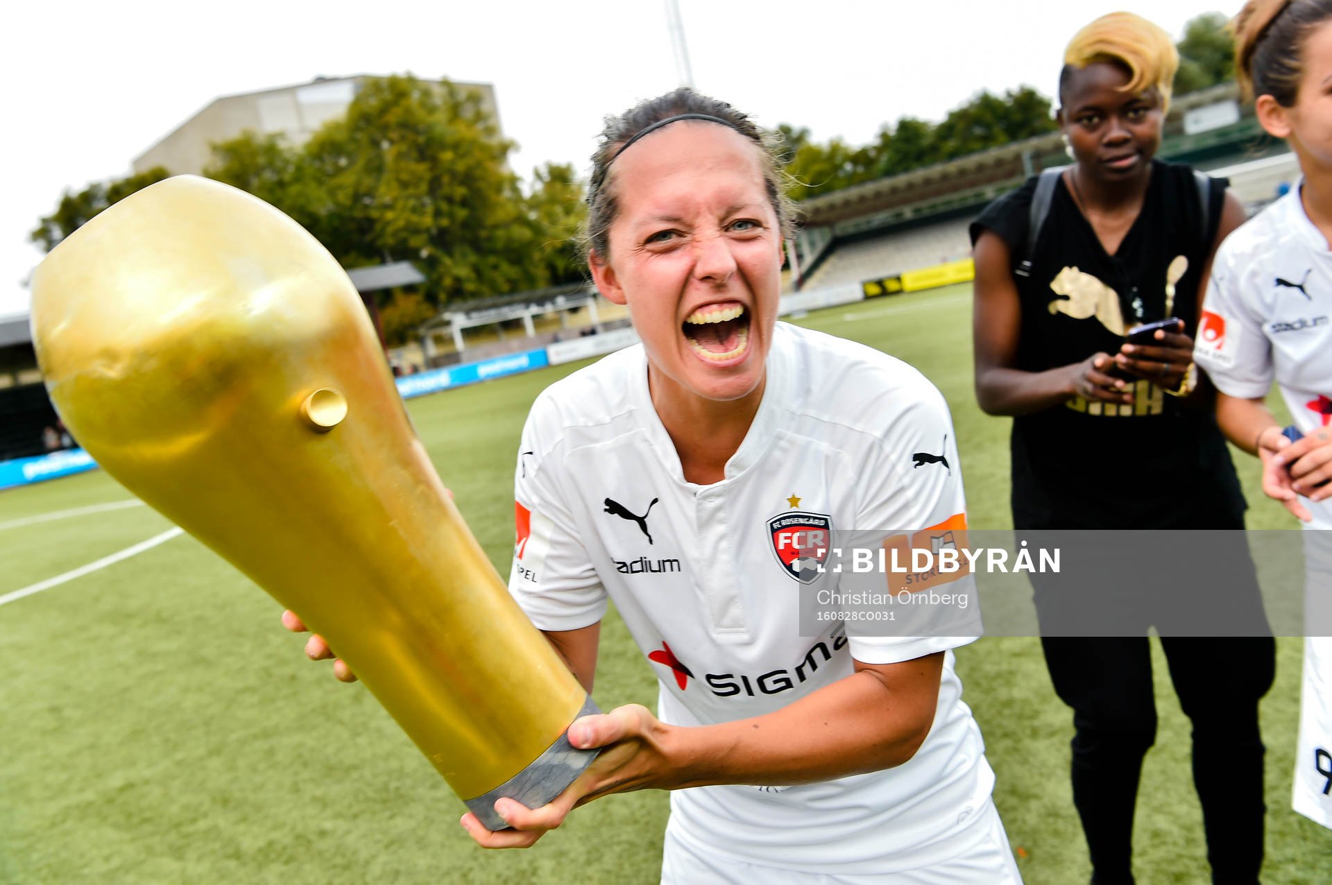Rosengårds Lina Nilsson jublar