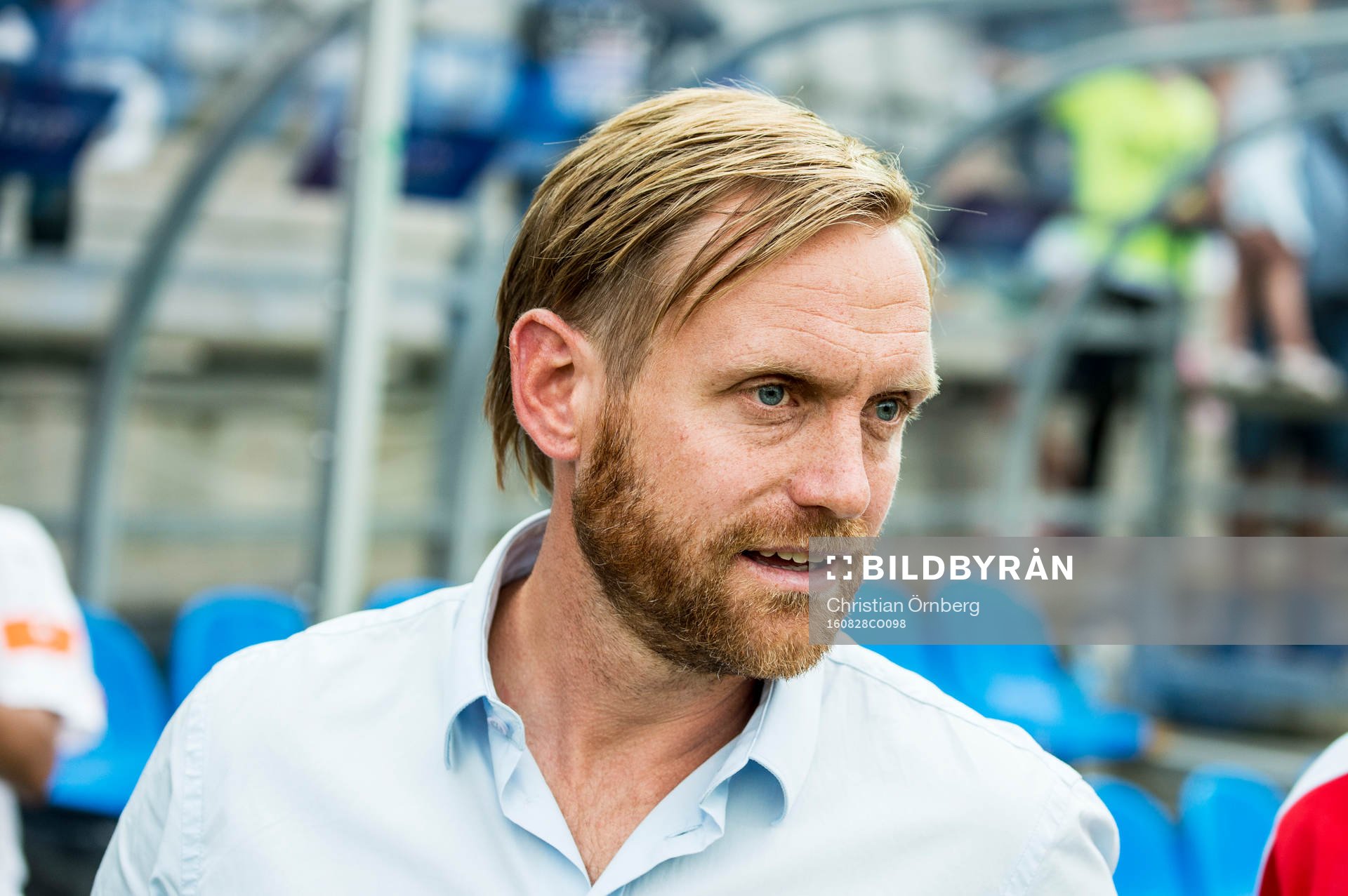 Linköpings tränare Martin Sjögren deppar