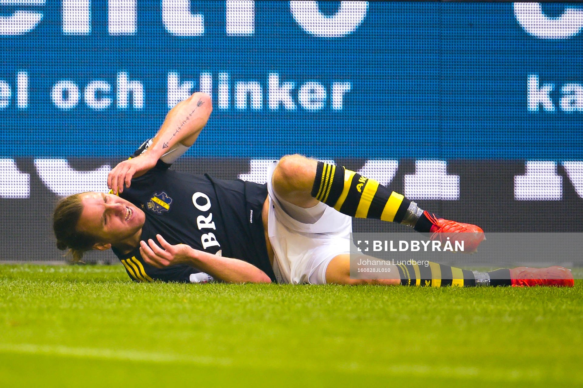 s Nils-Eric Johansson har ont