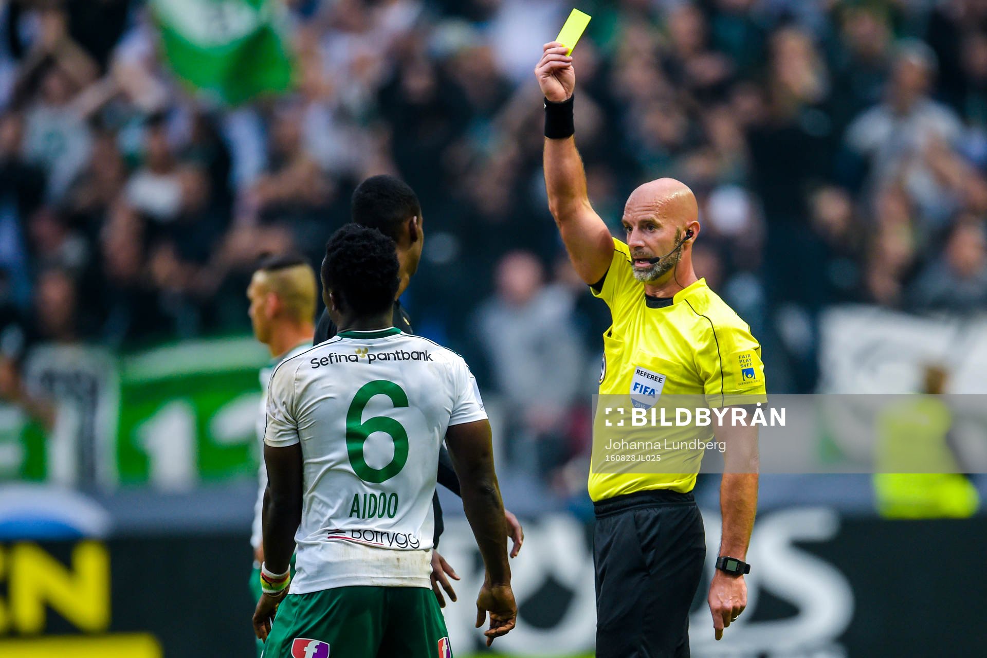 s Alexander Isak och Hammarbys Joseph Aidoo